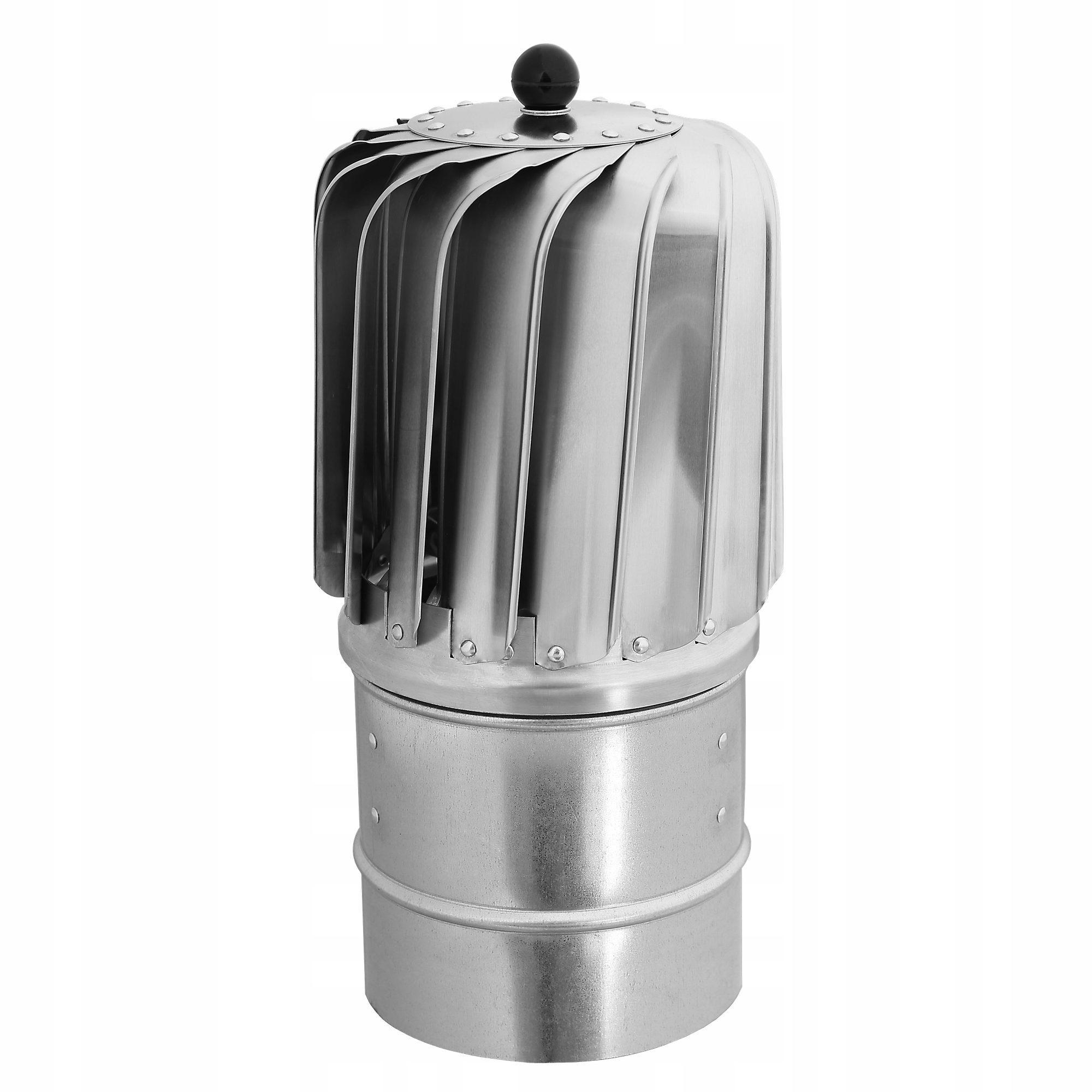 Rotační komínový nástavec Tulipán fi150 Chrom Darco