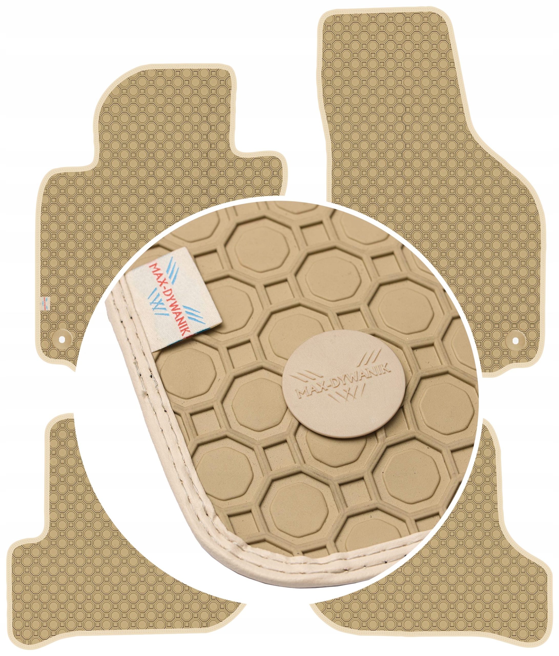 Škoda Octavia II 2004-2008 Koberce Béžové