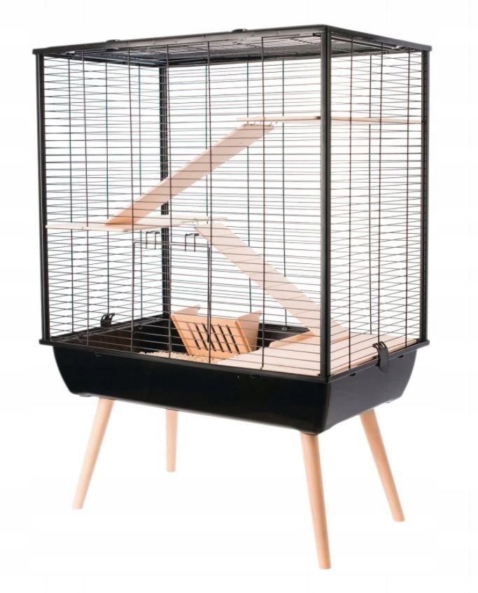 Levně Zolux Klec pro velké hlodavce Neo Cosy H80 kol. černá