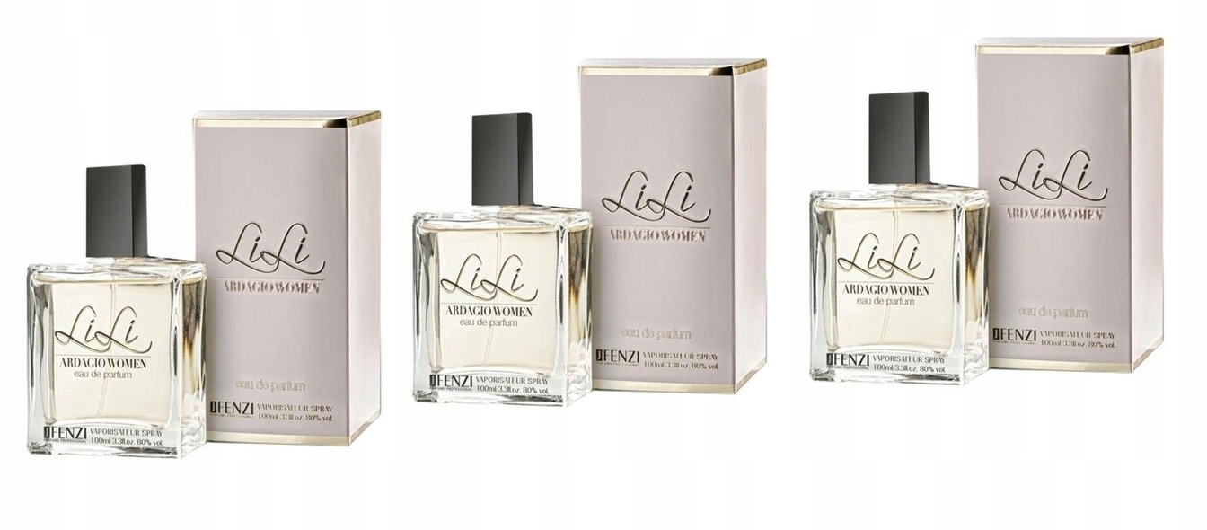 JFenzi LILI Ardagio Women 3x100ml Edp