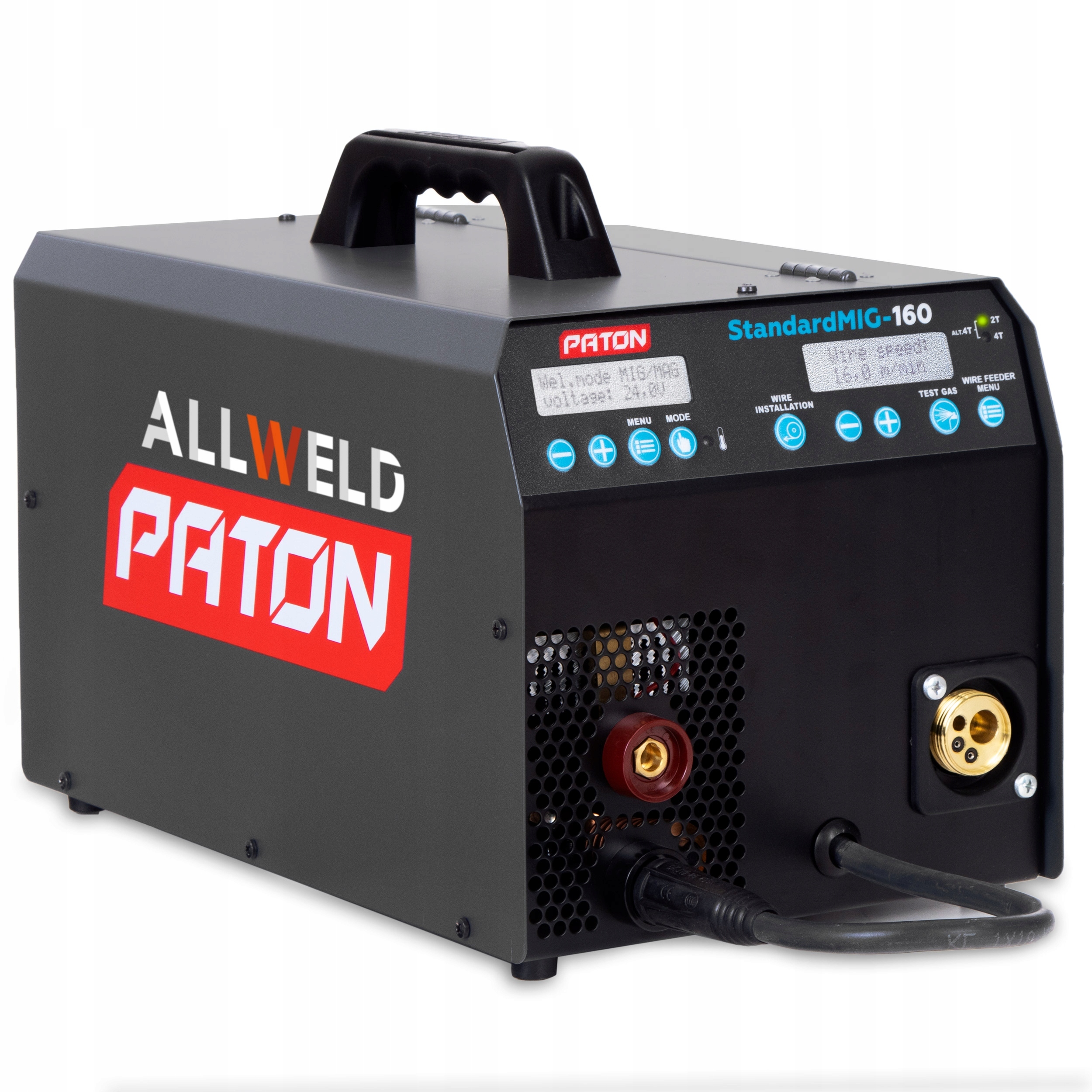 PÓŁAUTOMAT SPAWALNICZY PATON PSI 160 STANDARD 3W1 MIG MAG MMA TIG 230V 160A EAN (GTIN) 5903991106599