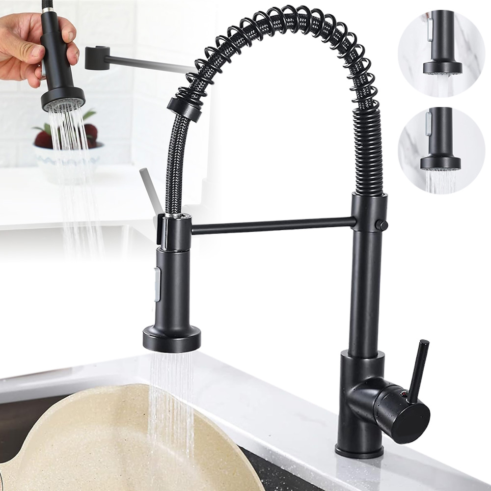 Dřezová Kuchyňská Baterie S Vytahovací Sprcha Odolná 360°