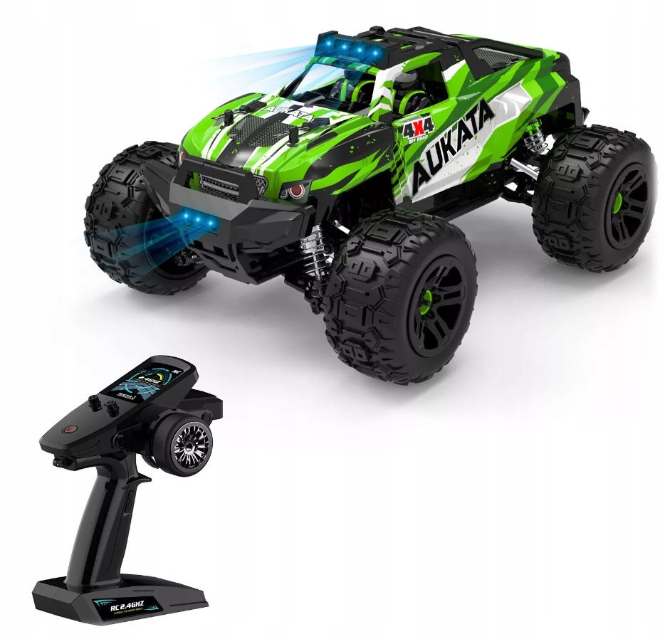 Zdalnie Sterowany Samochód Auto Rc 4x4 Pilot Terenowy 40km/h Duże Na Pilota