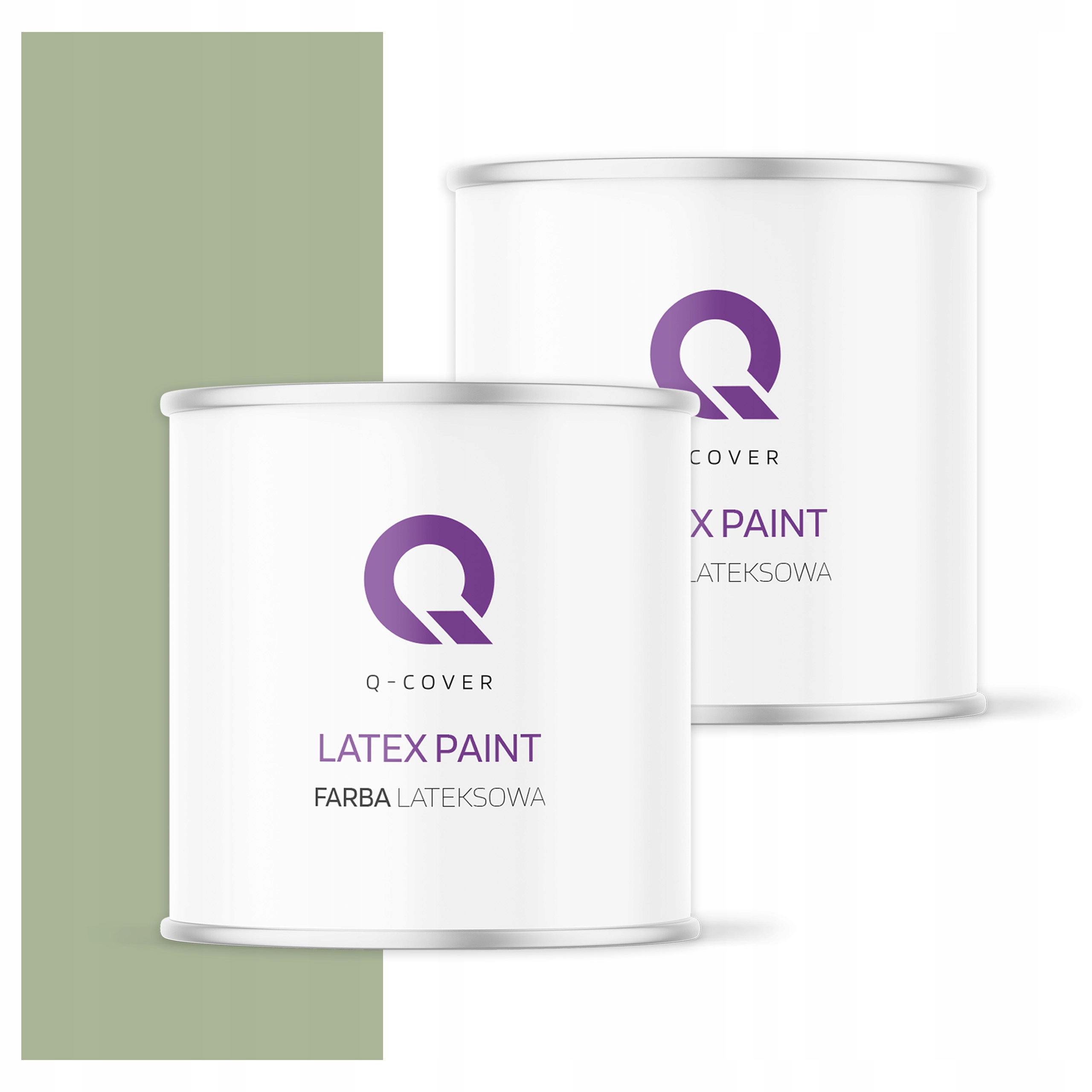 Barva vnitřní stropní barva 2L Hluboká matná barva Zelená H2143