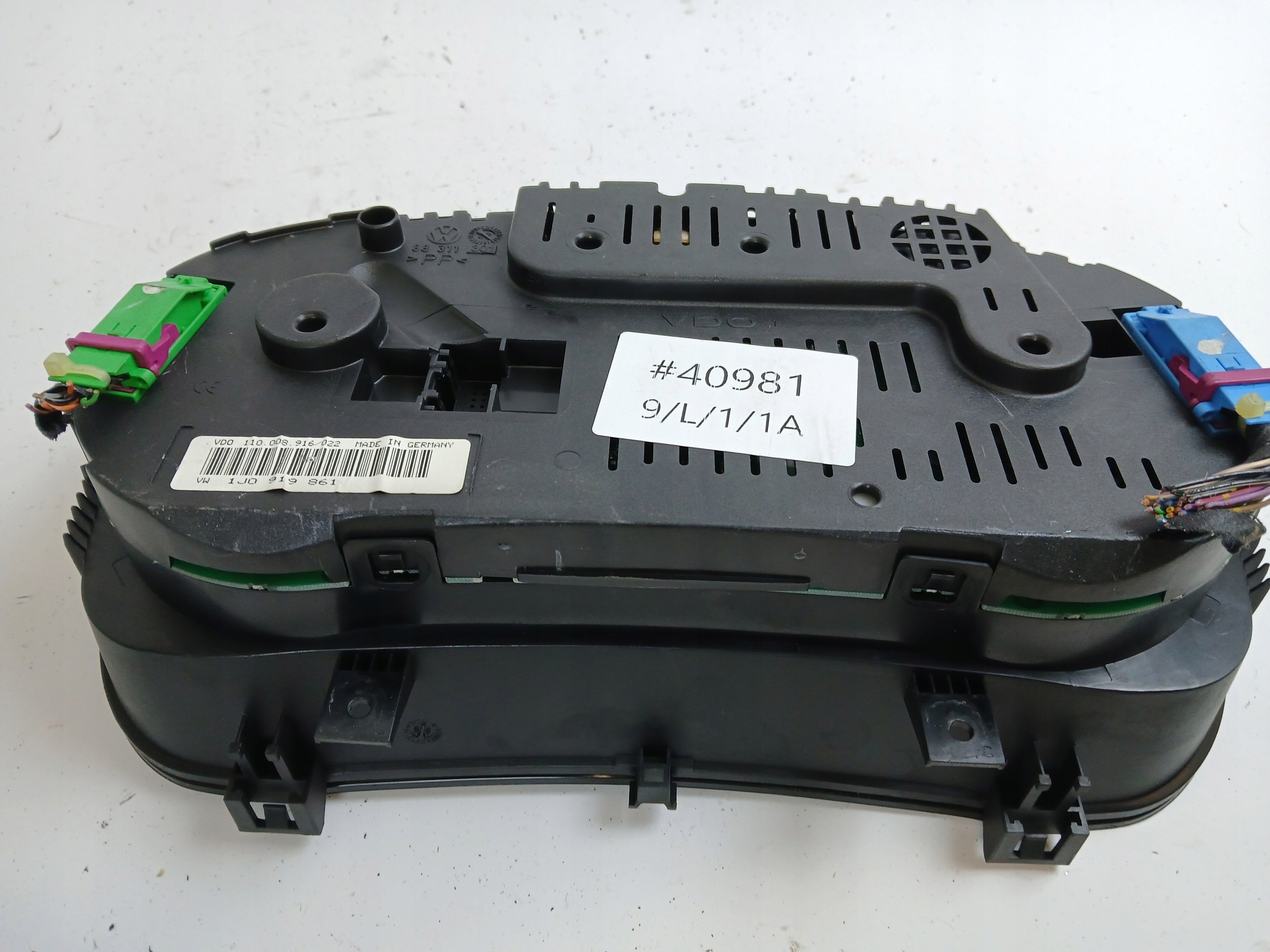 VW GOLF IV 1.4 quadro strumenti tachimetro contagiri orologio 1J0919861