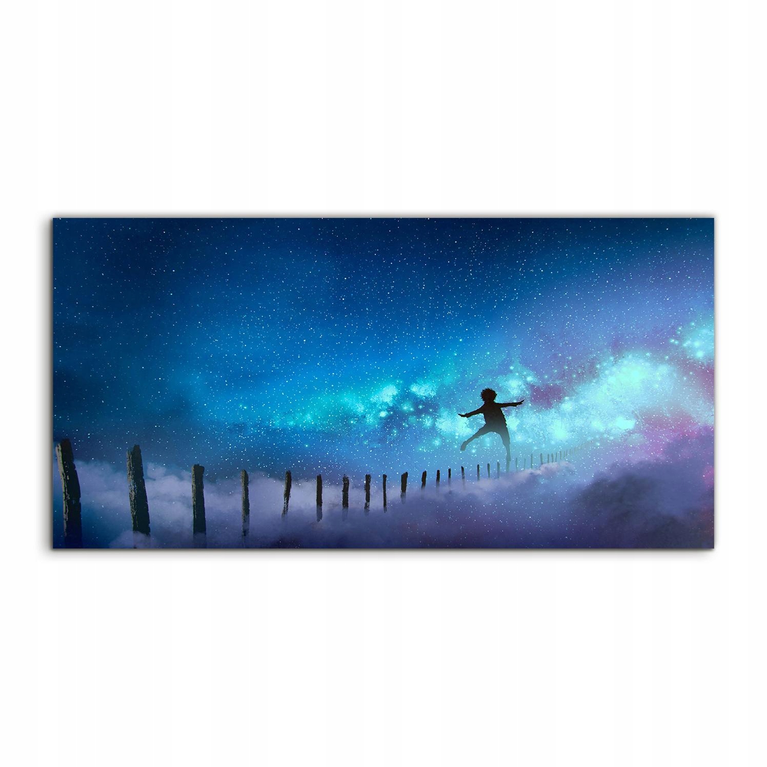 

Fotoobraz akryl 140x70 wiszący Art Chłopiec Drewno