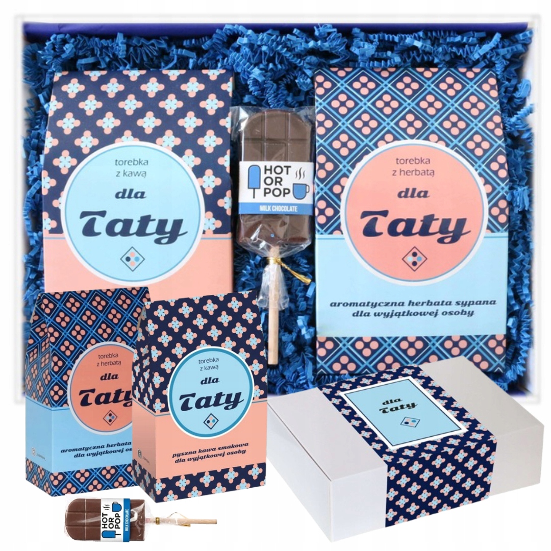 Levně Dárková sada pro Den Otců, dárek pro Tátu, káva, čaj