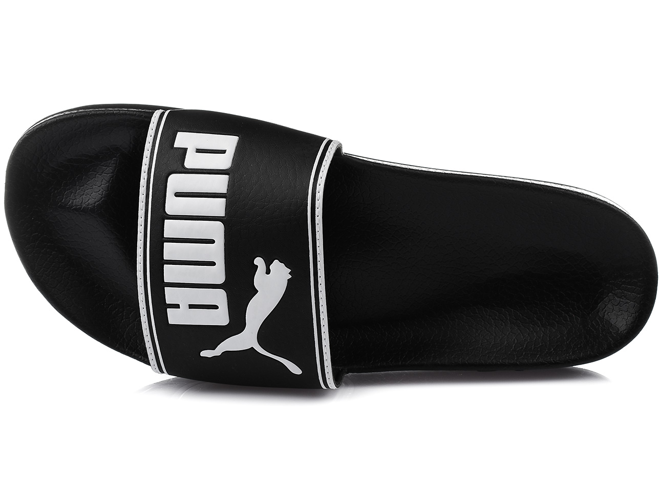 PUMA LEADCAT MĘSKIE CZARNE KLAPKI SPORTOWE NA BASEN PLAŻĘ r. 43