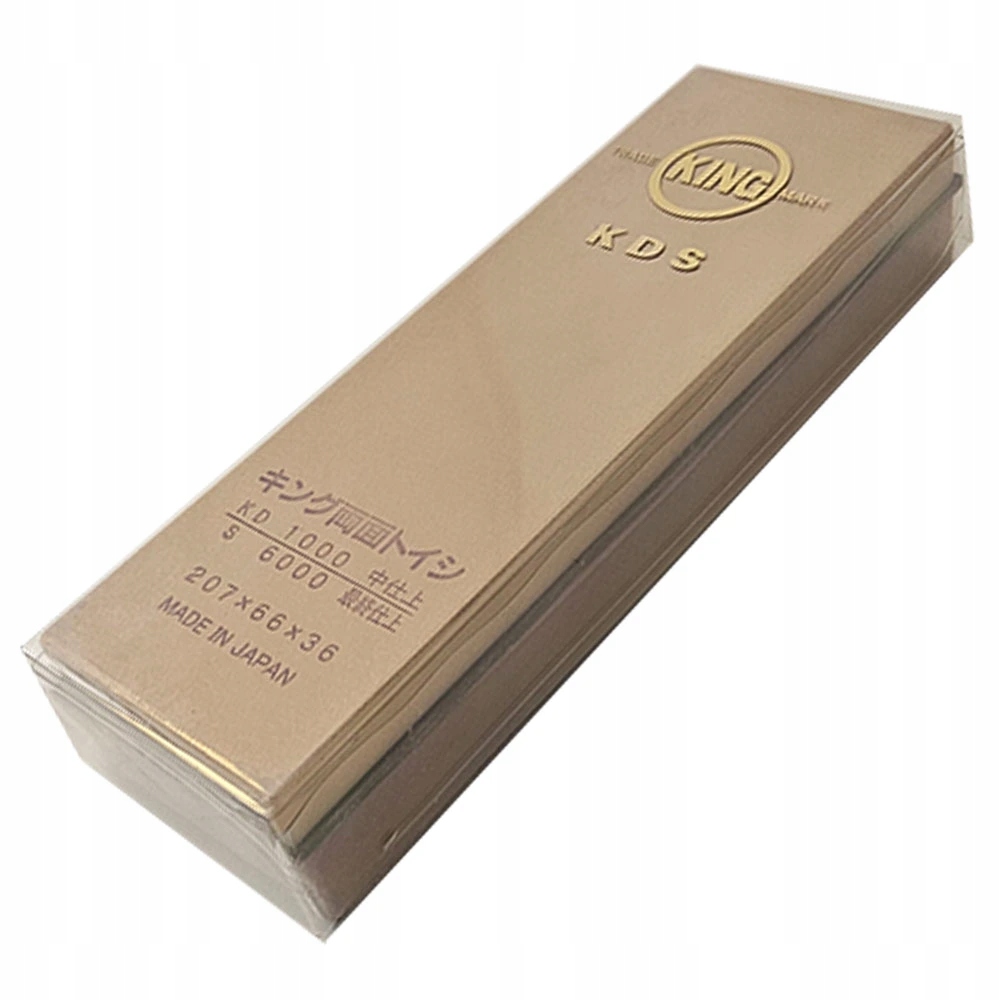 Vodný brúsny kameň #1000/#6000 King Deluxe Kds, kombinovaný
