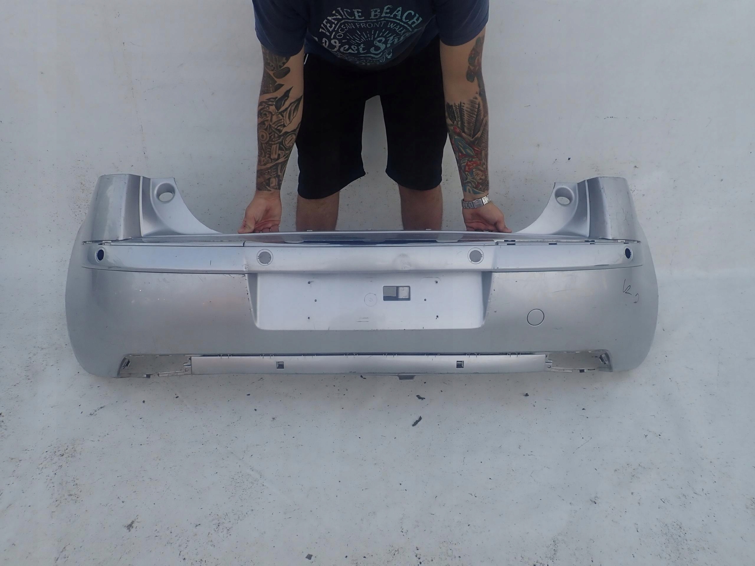 CITROEN C4 and 03-09 5D bumper rear part rear CHROM PDC