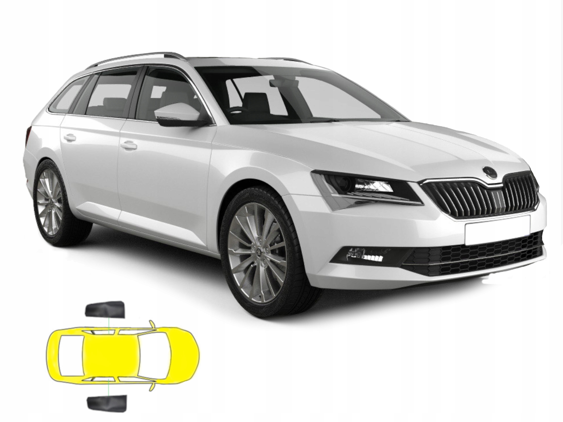

Zasłonki przeciwsłoneczne do: Skoda Superb III kom