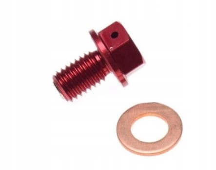 ŚRUBA KOREK SPUSTU OLEJU M10x1,5 KX KXF 250 450