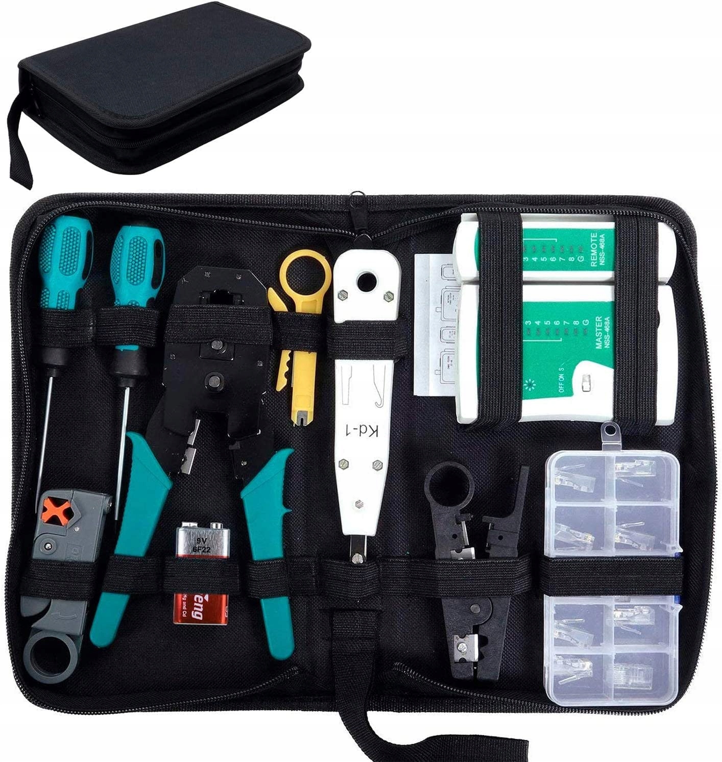 Sgile Pro 12W1 Zestaw Narzędzi Sieciowych Tester Kabli Lan RJ45