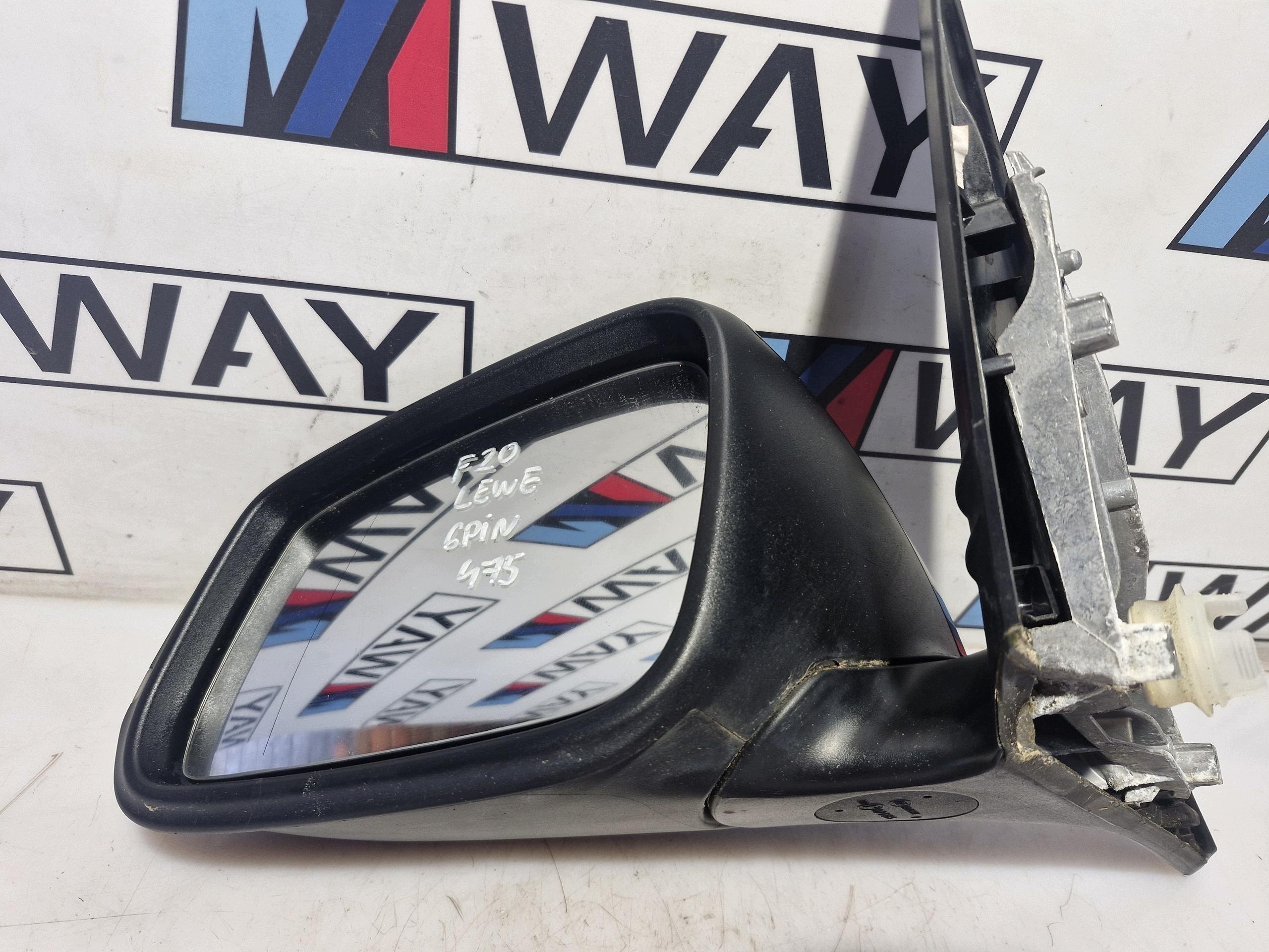 BMW F20 mirror exterior left left front 6PIN 475 BLACK SAPPHIRE