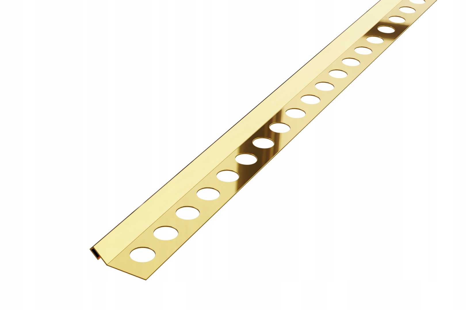 Rohový profil 45 stupňů Zlatý lesk 1,2 x 270 cm