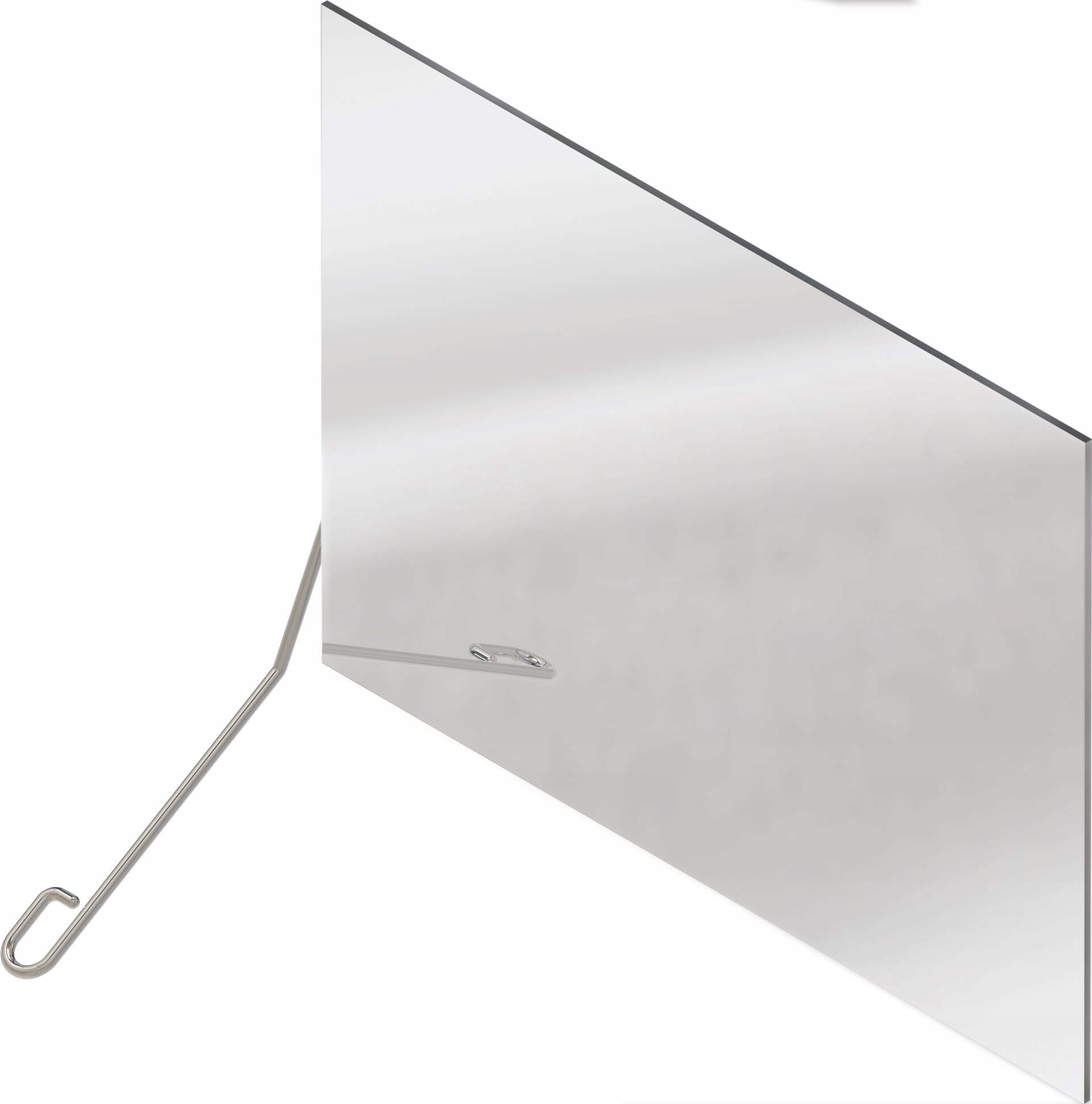 Zrcadlo koupelnové zrcadlo 60 x 45 cm, nerezová ocel, 5 let záruka