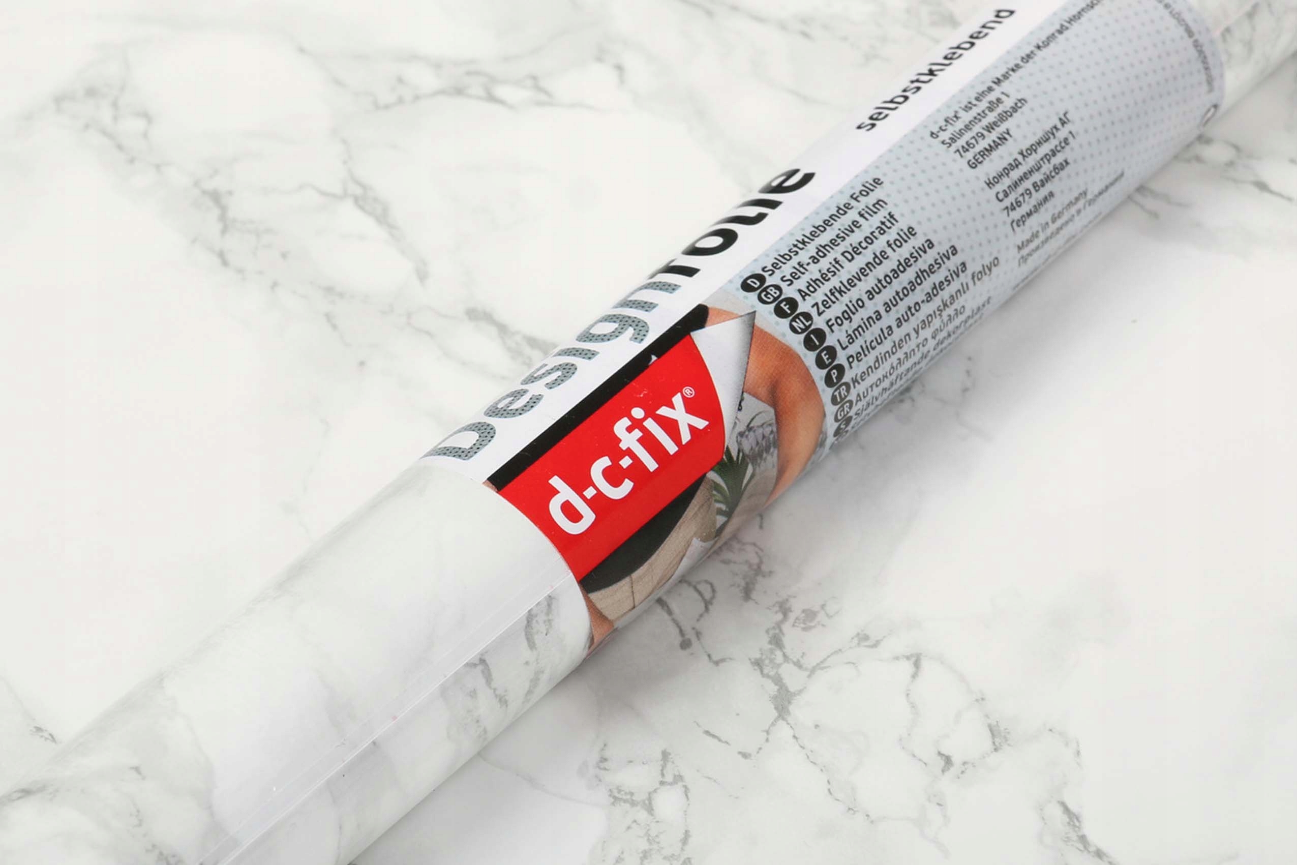 Folia samoprzylepna d-c-fix marmur szary