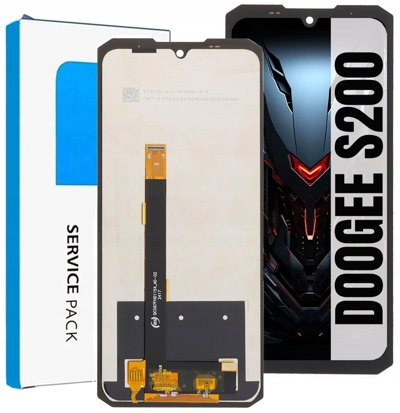 Displej Pro Doogee S200 Originální LCD Displej
