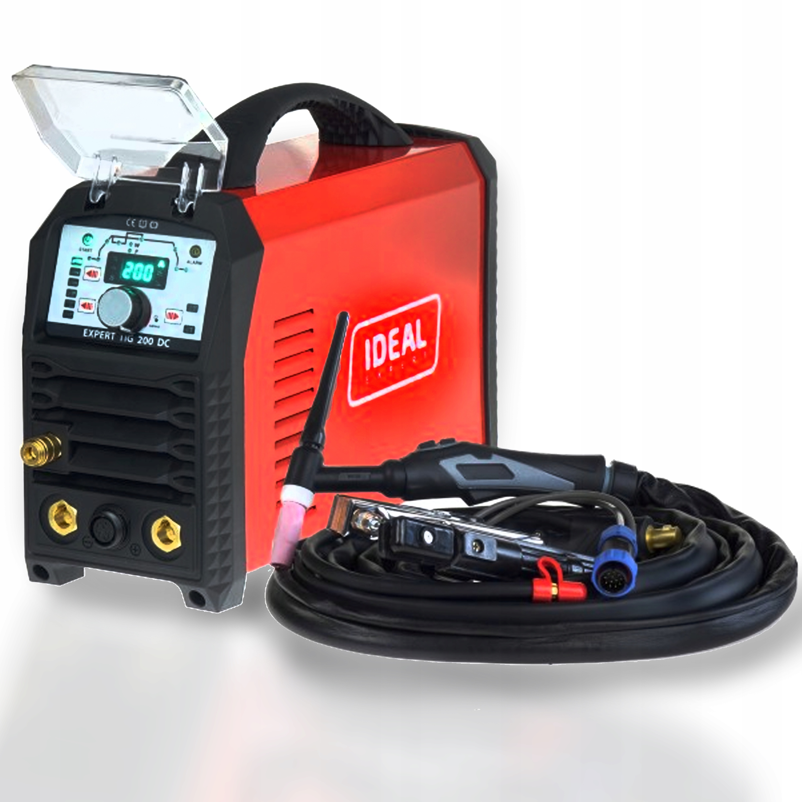 Spawarka Inwerterowa Ideal Expert Tig 200 DC Mma Puls 230V 200A Igbt 4M