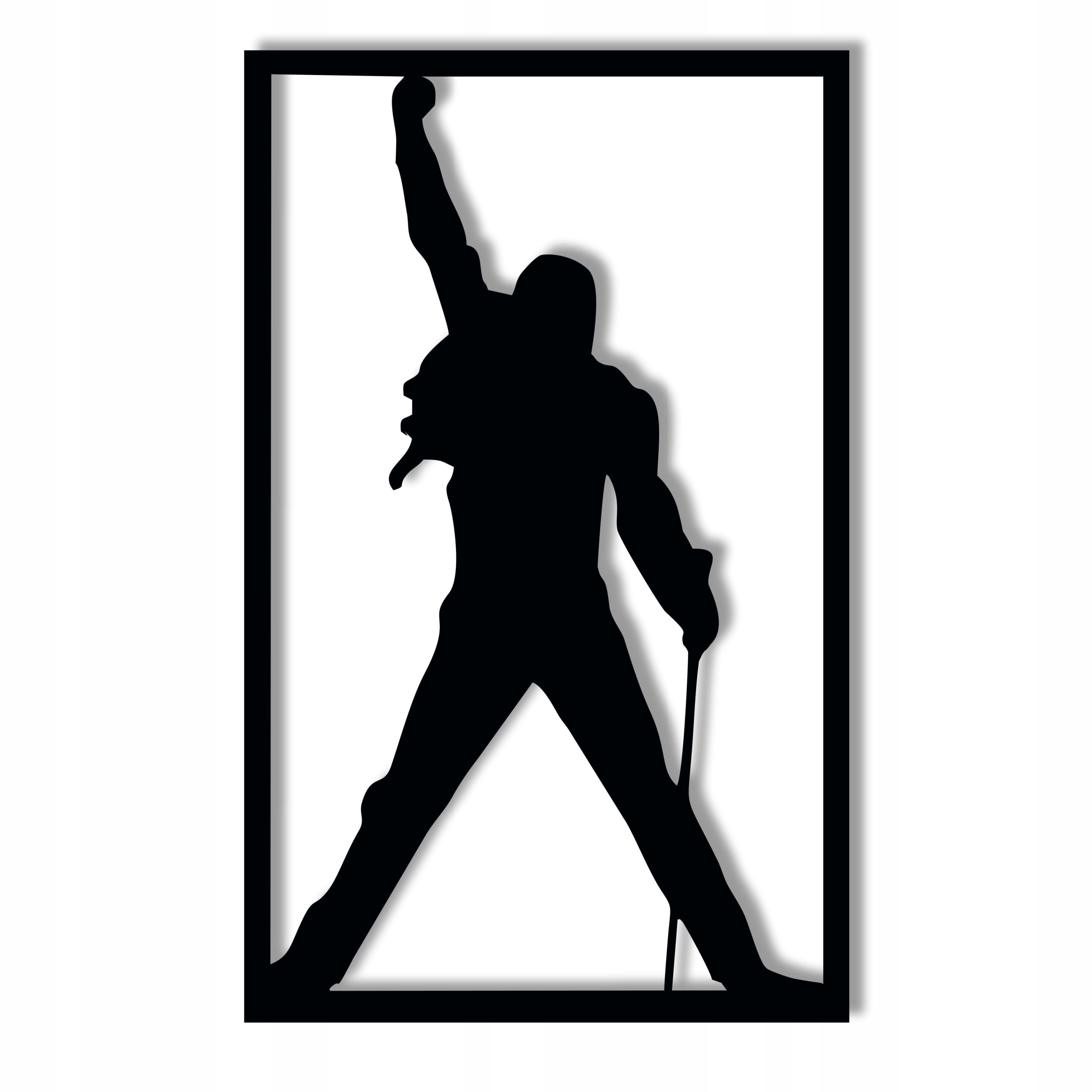 

Dekoracja Obraz Freddie Mercury Queen ażur 100x63