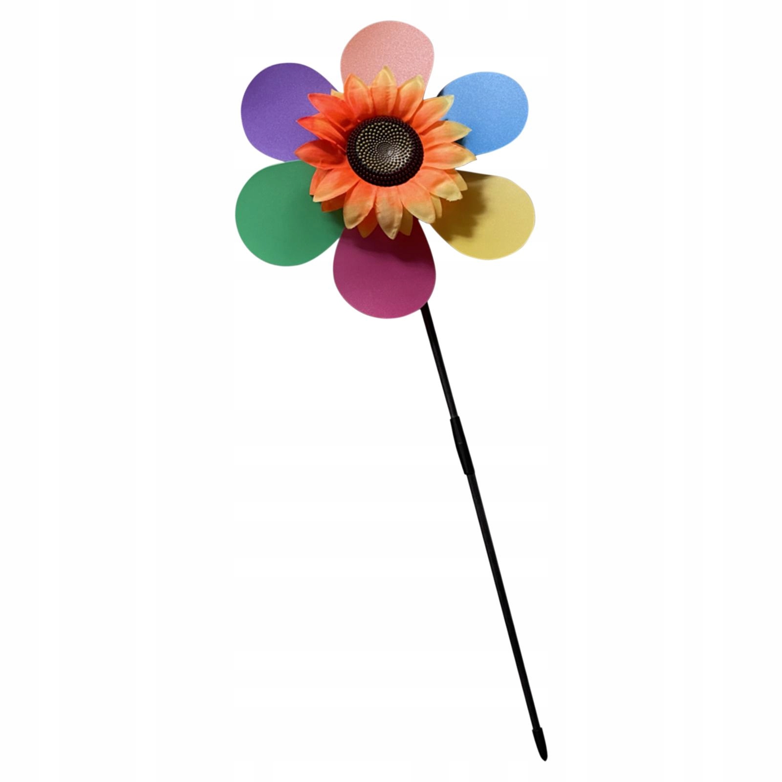 Duże wiatry Spinners Toy Wind Spinner Plastic Art Educational Floral