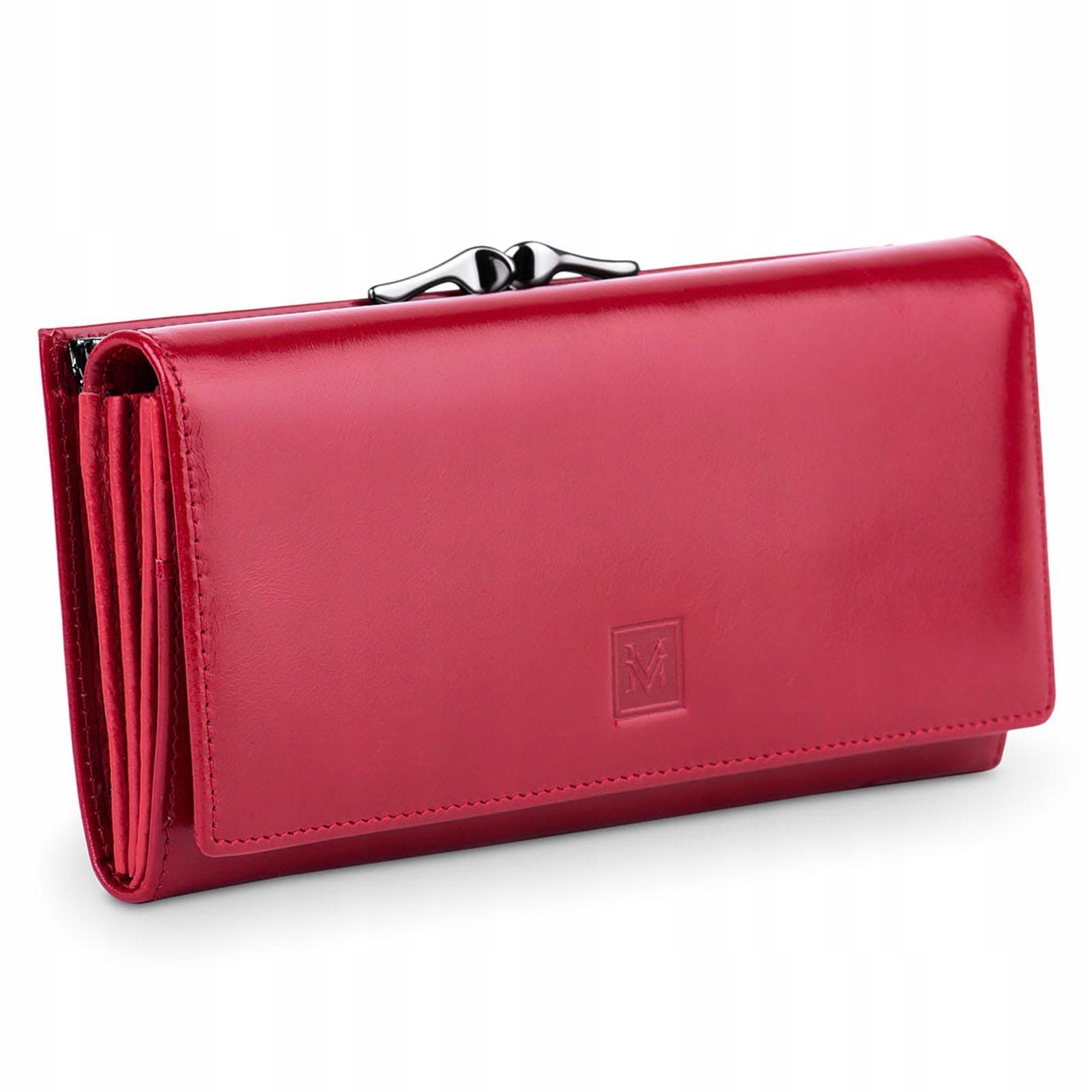 VerMari dámská kožená peněženka elegantní červená