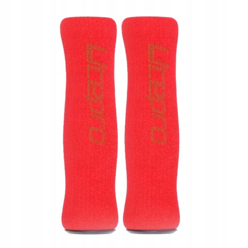 Anti slip Folding Mountain Bike Grip Rubber Handlebar Bar End Sponge Red