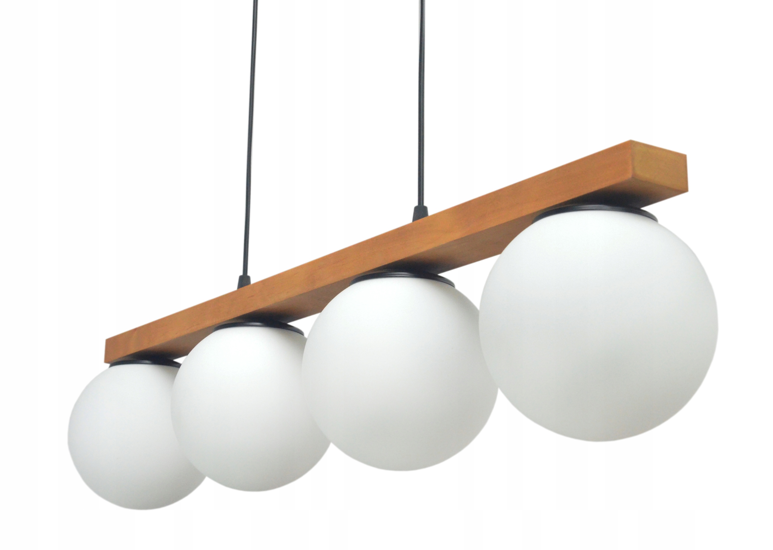 Lampa Nad Stůl Do Kuchyně Jídelny Obývacího Pokoje E14 Led Skleněné Koule Mezipatro