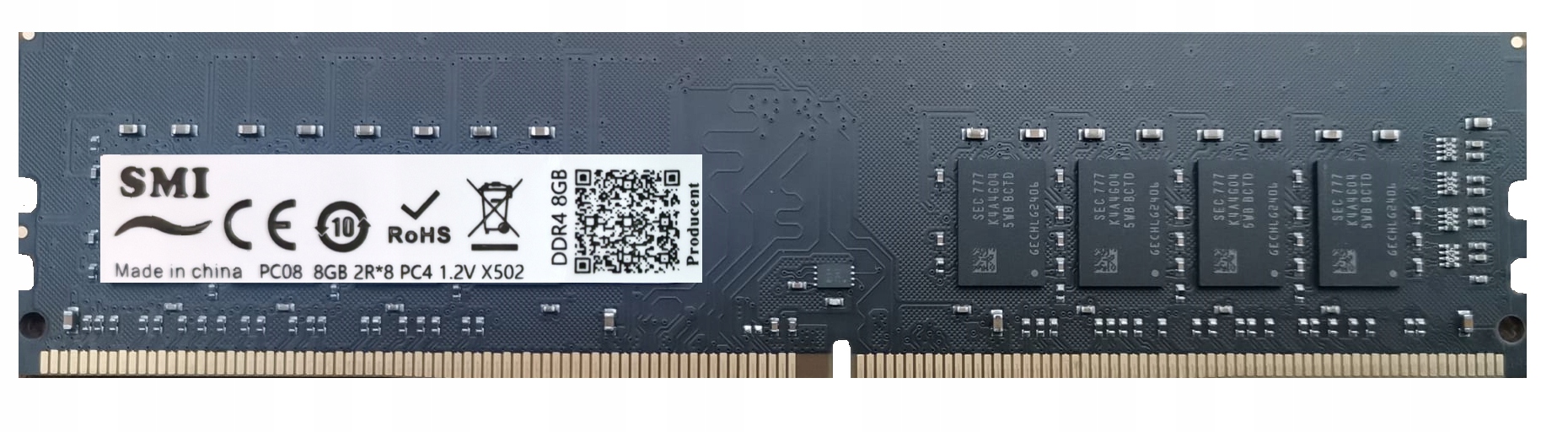 Pamięć Ram DDR4 8GB 1,2V 2666mHz PC4 DIMM do Pc z procesorami Intel