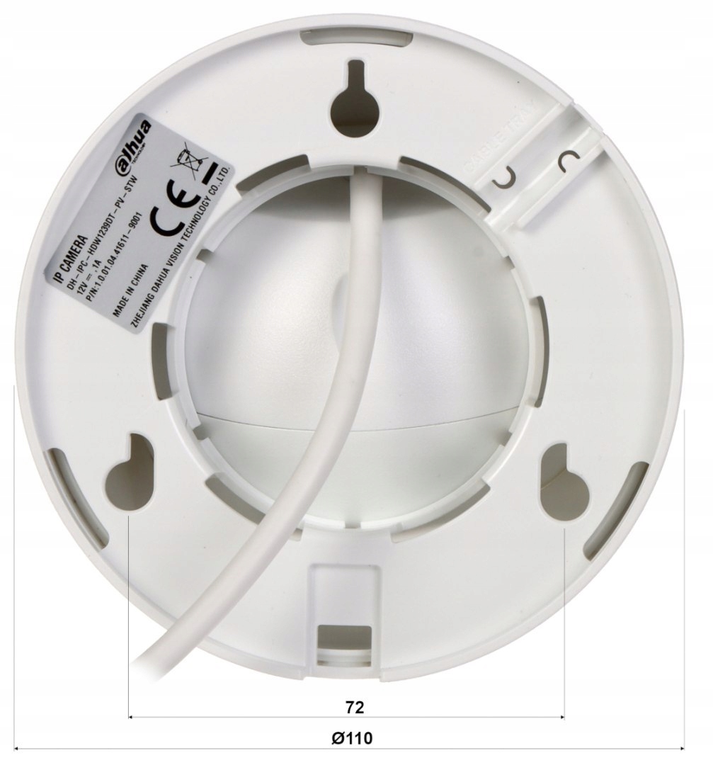 KAMERA IP IPC-HDW1239DT-PV-STW Wi-Fi, Smart Dual Light Active Deterrence - Typ kamery kolorowa na podczerwień