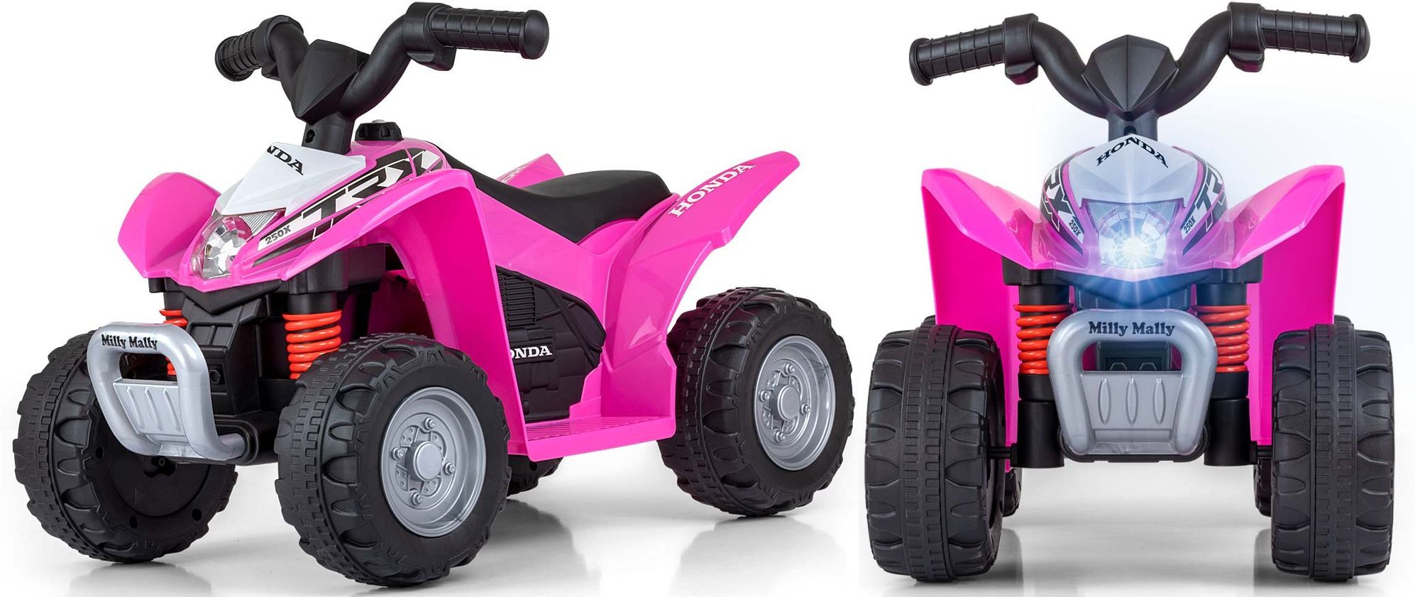 Pojazd na akumulator dla dzieci elektryczny Quad Honda Atv Milly Mally