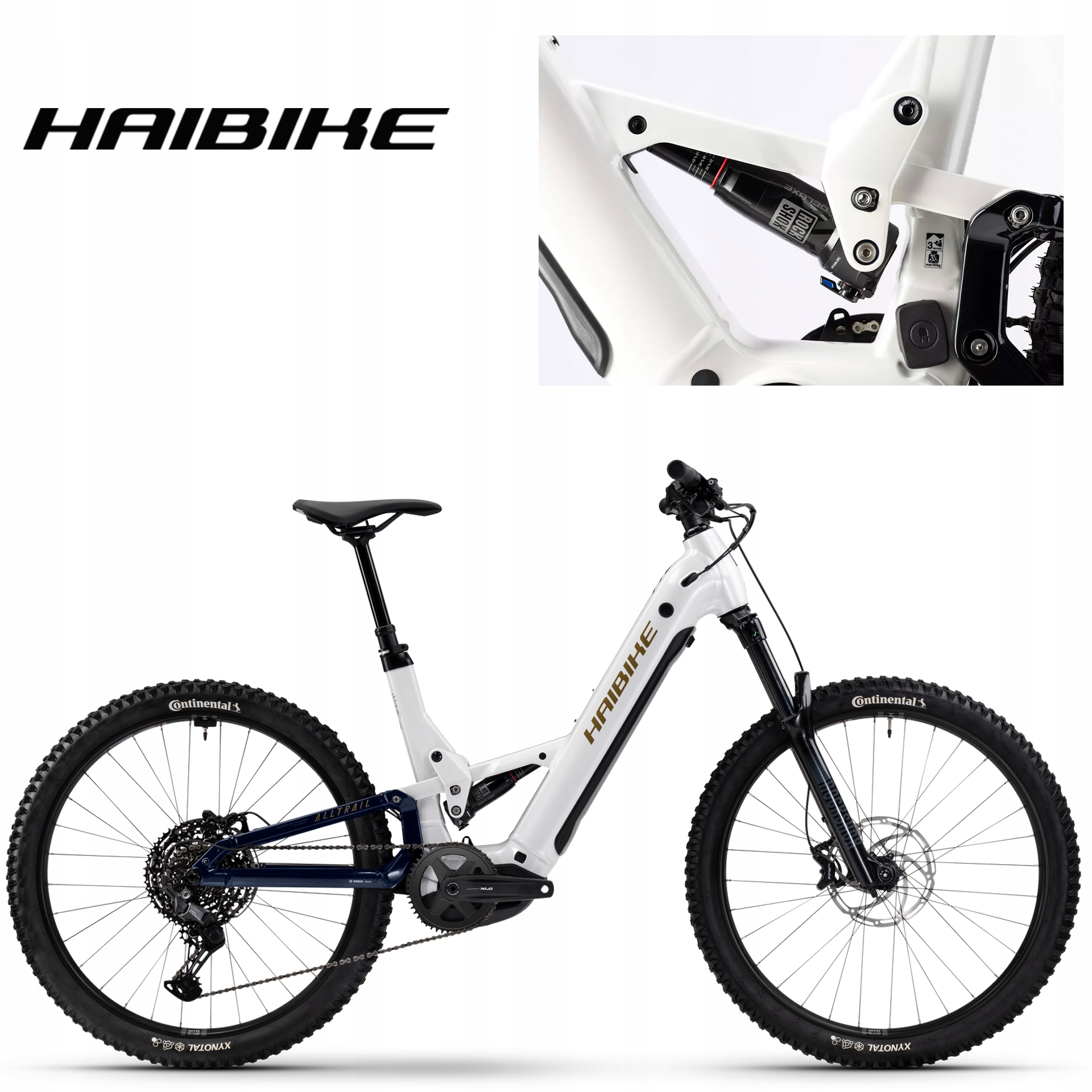 Rower elektryczny Haibike Alltrail 8 Low 27.5 2025 M na 170-178cm