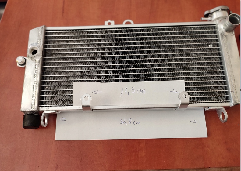 Chłodnica HONDA CBF 600 2004-2007 Producent 4Ride