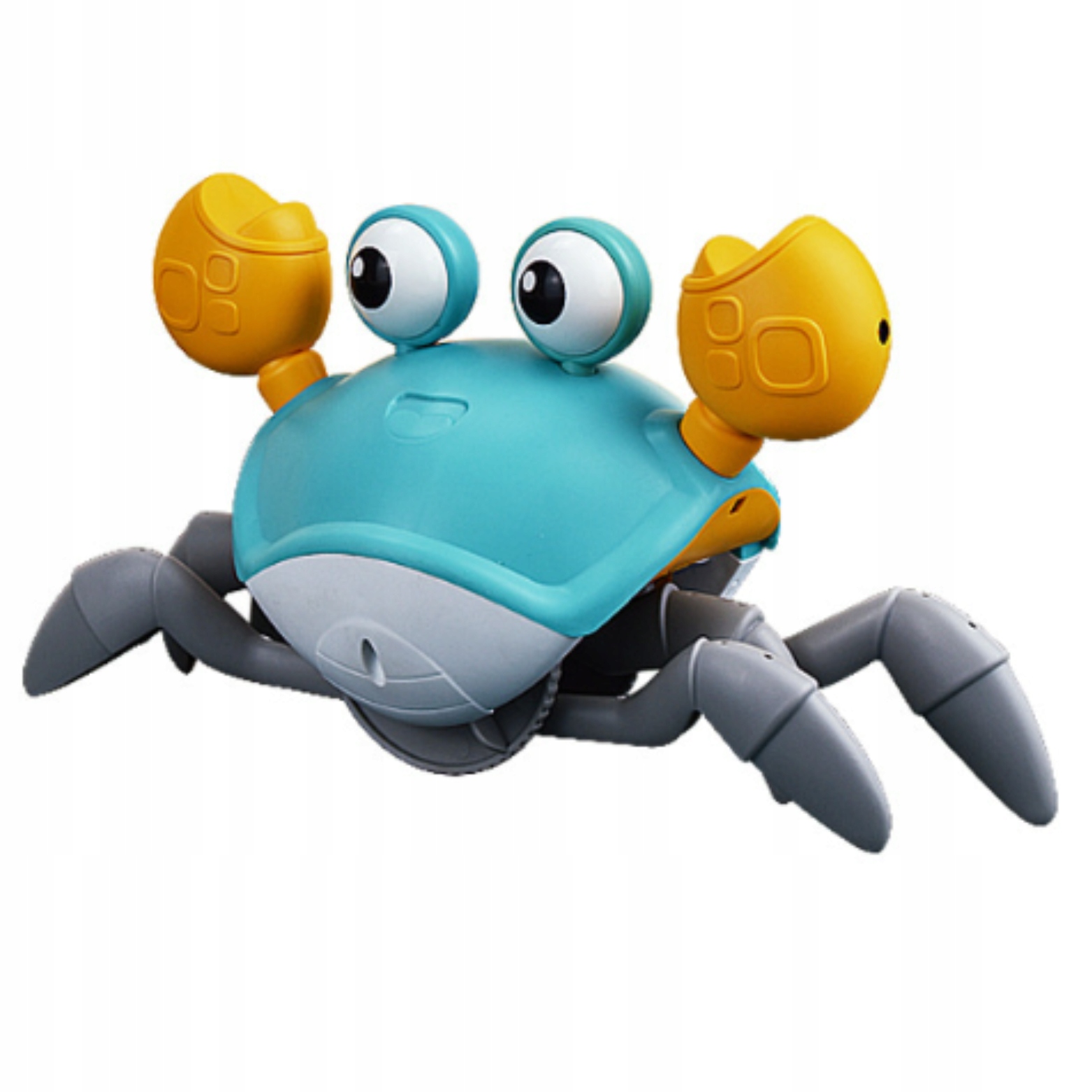 KRAB UCIEKAJĄCY PEŁZAJĄCY CHODZĄCY INTERAKTYWNA ZABAWKA DŹWIĘK LED ZIELONY Marka Pozostałe