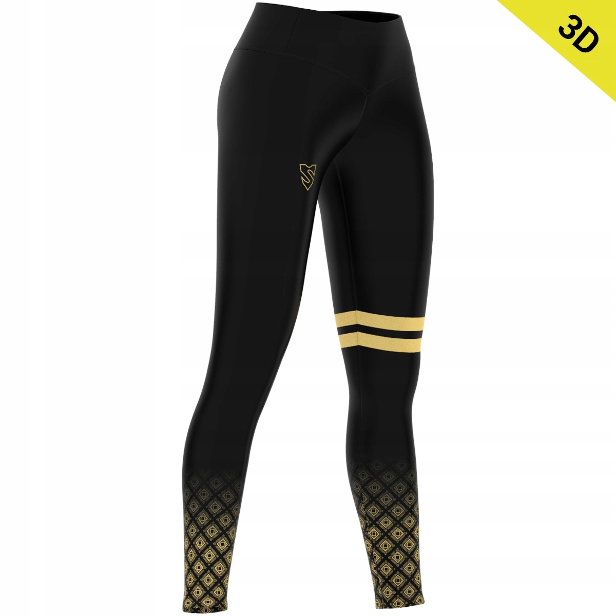 

Legginsy Z Wysokim Stanem 3D Smmash Posh-m