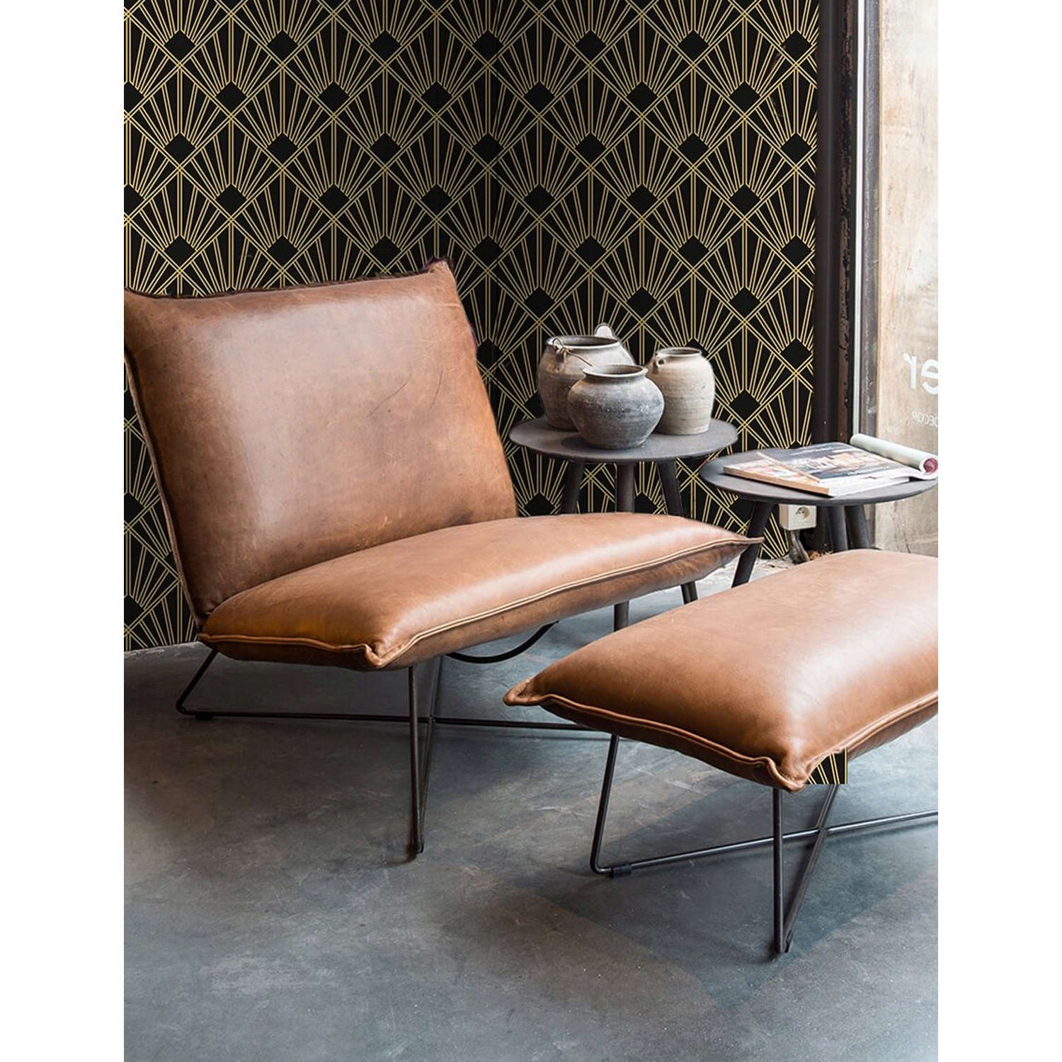 

Fototapeta do salonu Styl dekor vintage 290x290 cm