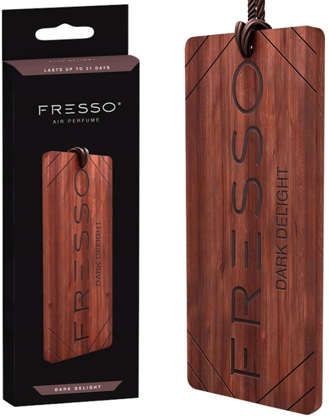 Fresso Dark Delight DREWNIANA ZAWIESZKA ZAPACHOWA Rodzaj zawieszki