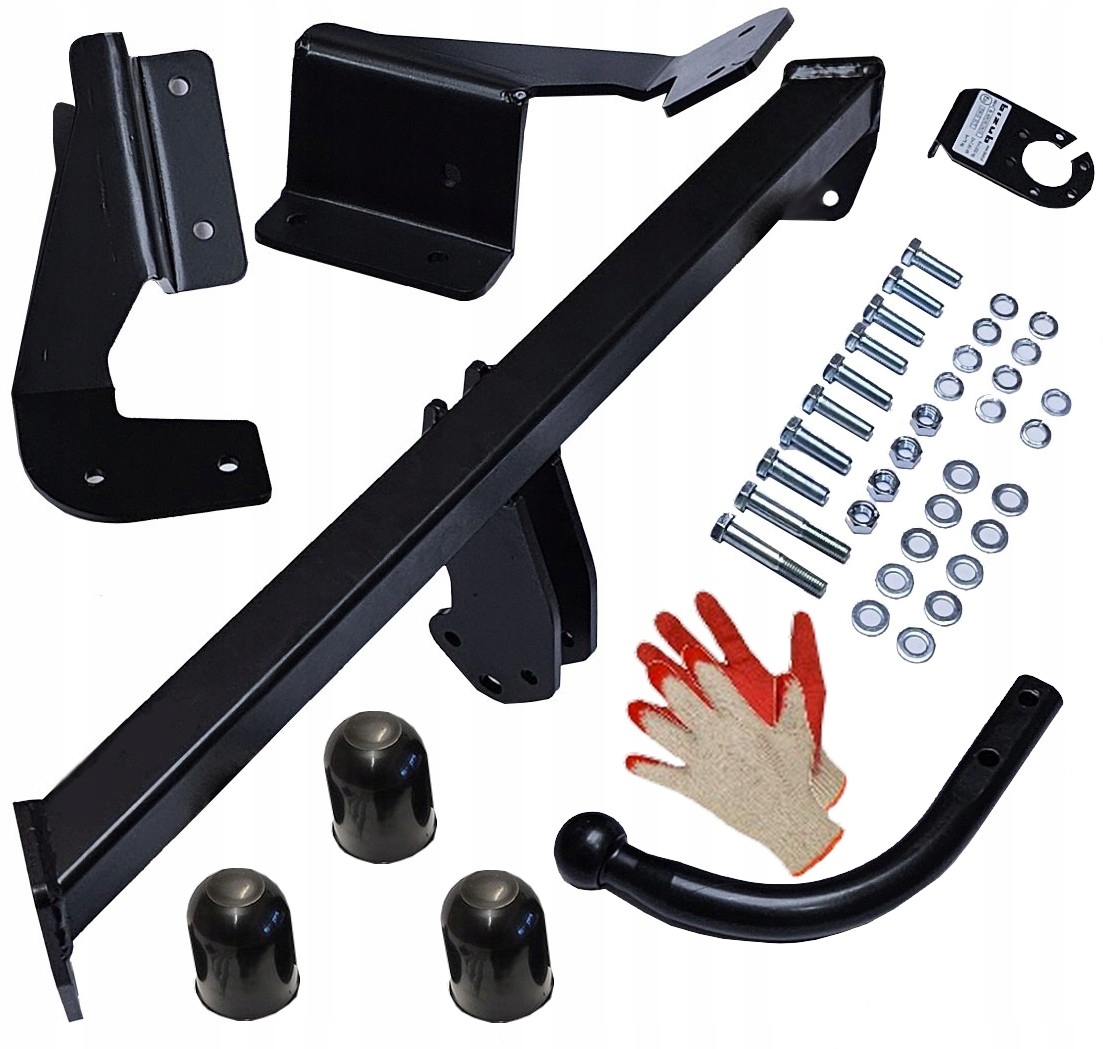 SOLIDNY 1300KG HAK HOLOWNICZY+OSŁONKI do KIA VENGA 2009do2020+FL +GRATISY Rodzaj kuli Odkręcana