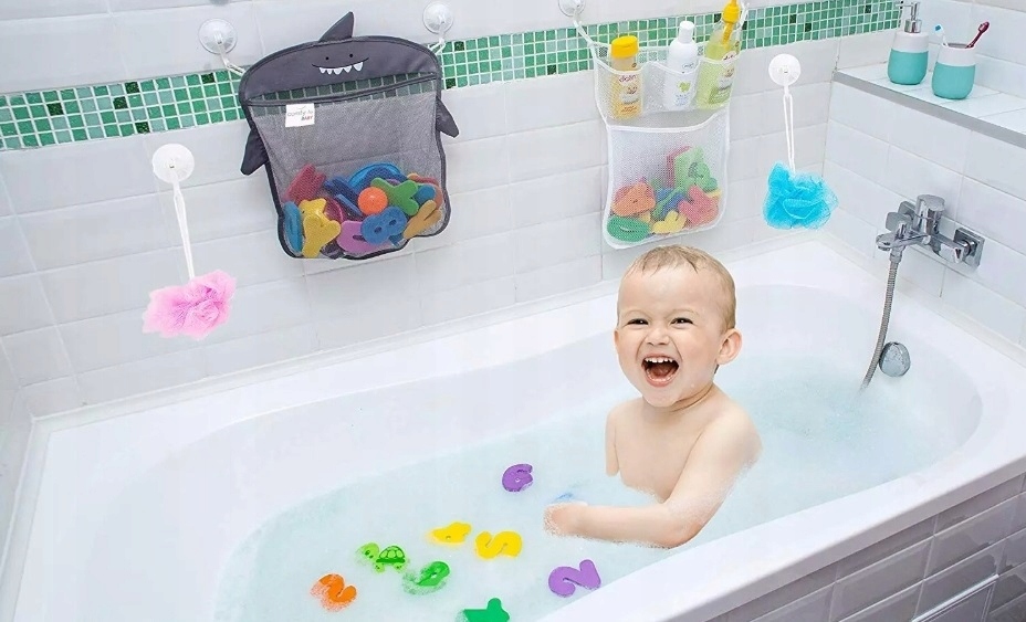 ORGANIZER POJEMNIK NA ZABAWKI KĄPIELOWE DO KĄPIELI Marka Kontext