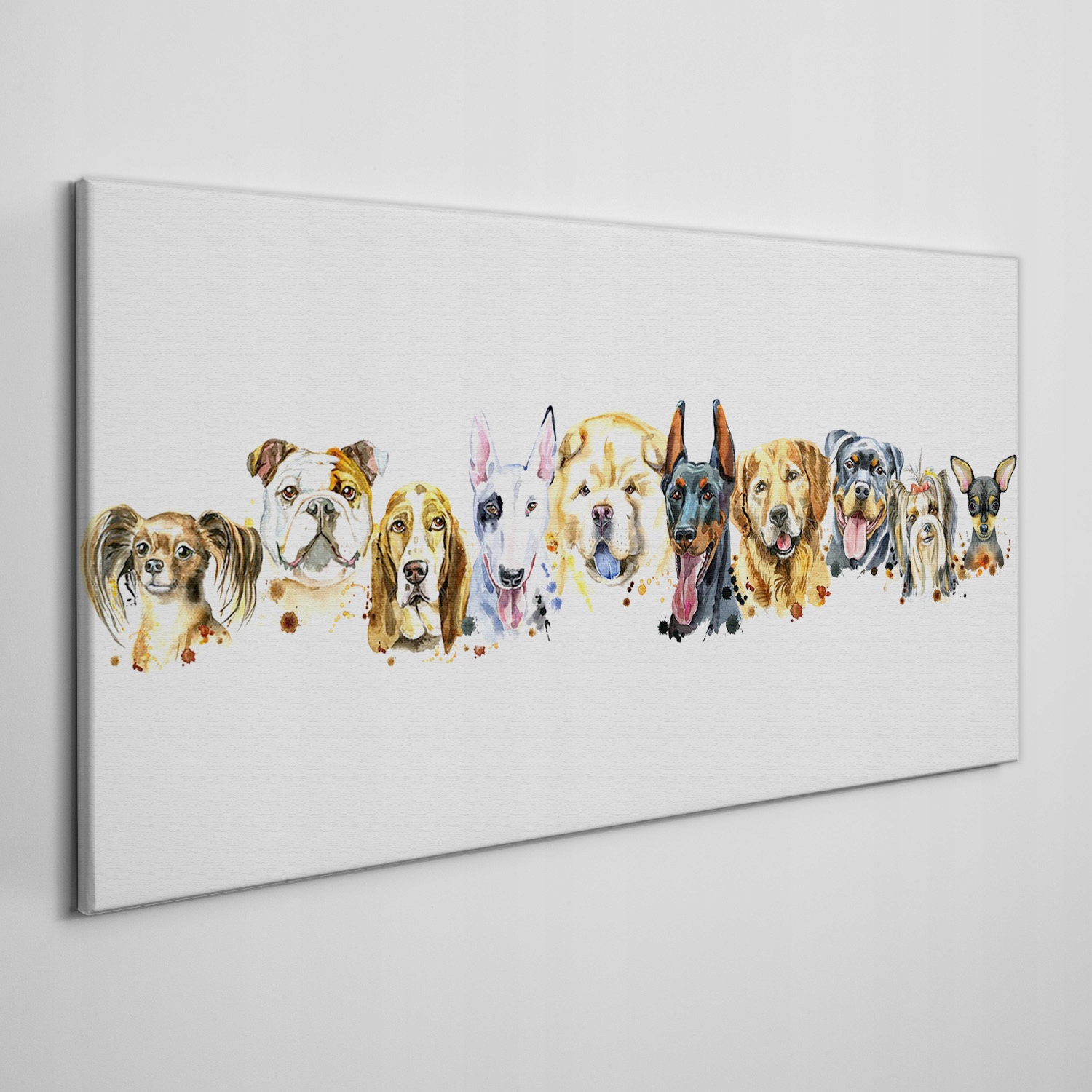 

Foto-obraz na ramie płótno Zwierzęta psy 120x60 cm