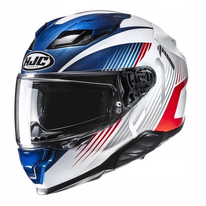 Motocyklová prilba Hjc F71 Catos Blue/white modrá biela Darčeky