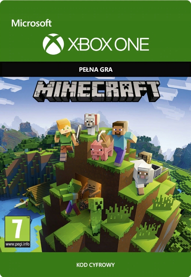 Minecraft Pl Xbox One/X/S klucz Dla Dziecka Premium