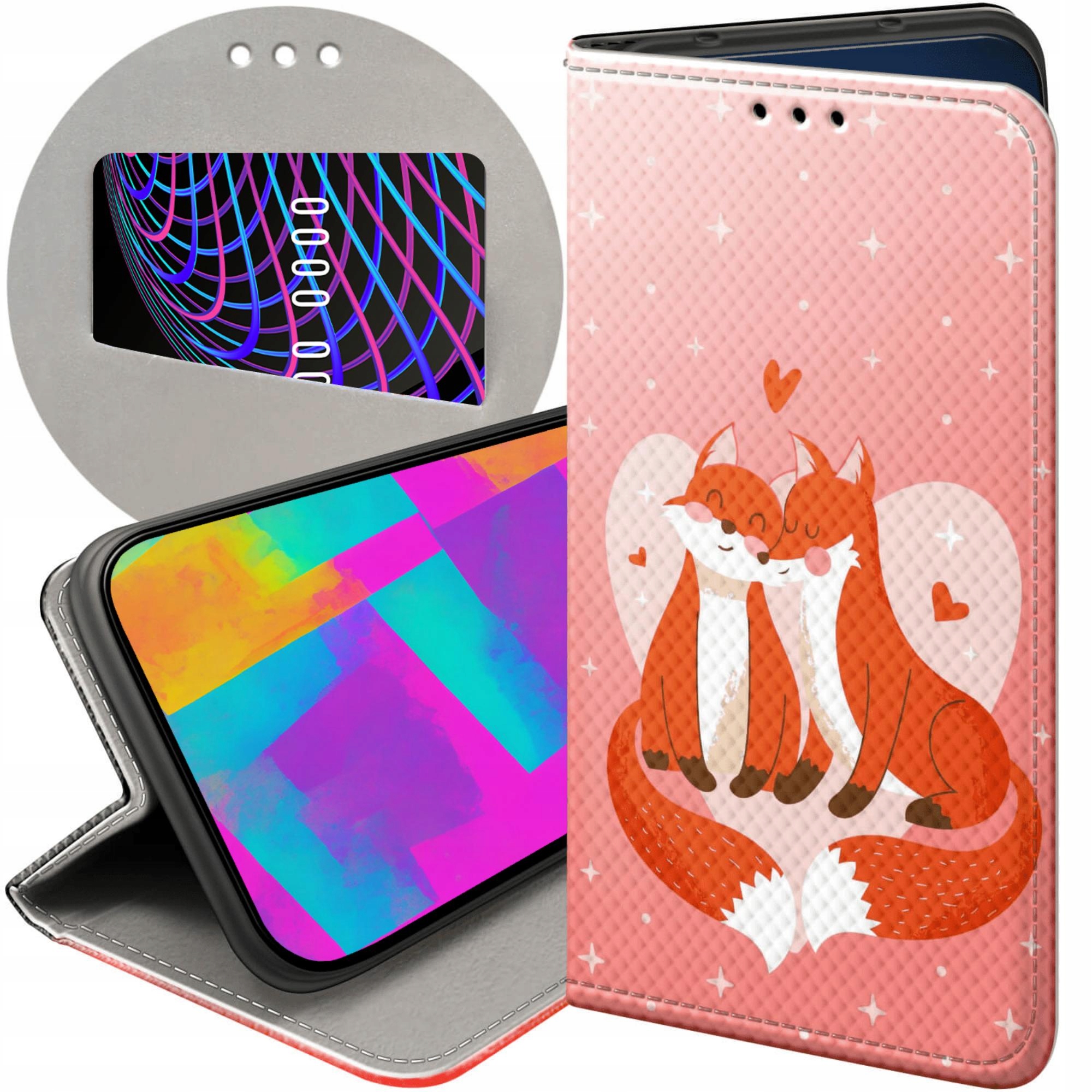 Etui Z Klapką Do Samsung Galaxy S24 Fe Love Miłość Zakochanie Futerał