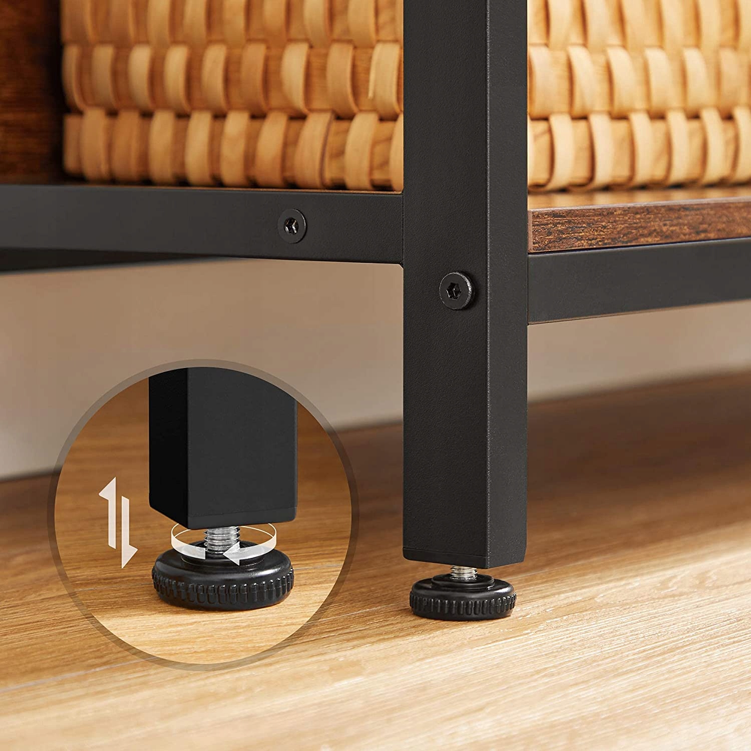 REGAŁ INDUSTRIALNY LOFTOWY RUSTYKALNY RETRO Wysokość mebla 149.23 cm