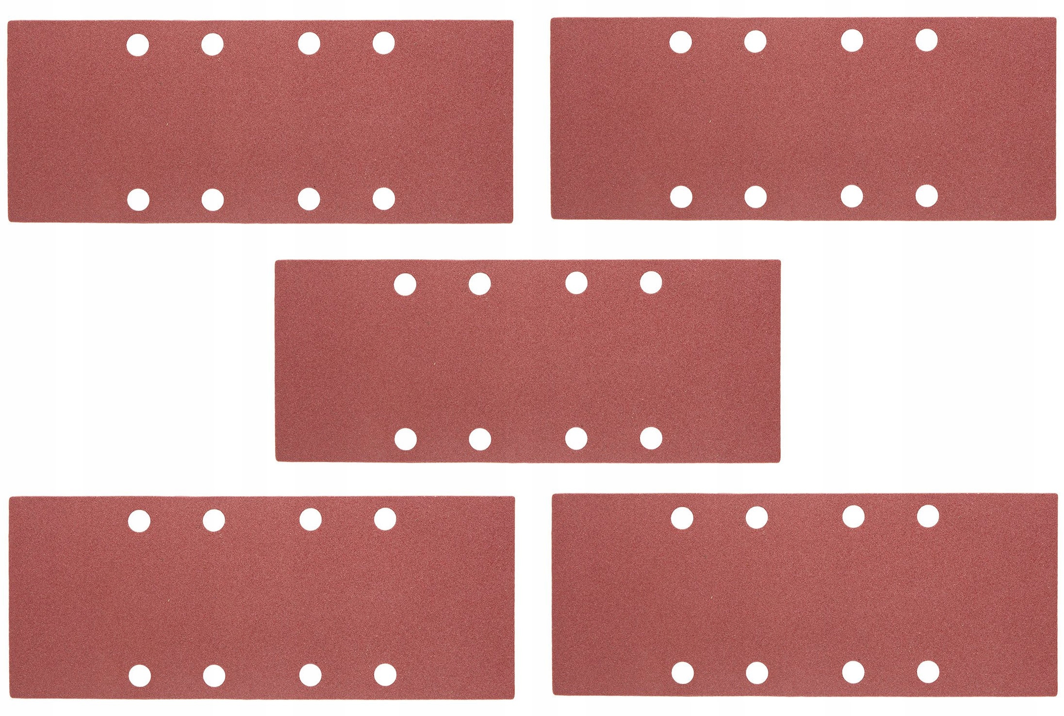Papier ścierny arkusz prostokąt z otworami 93x230mm K120 5szt Graphite