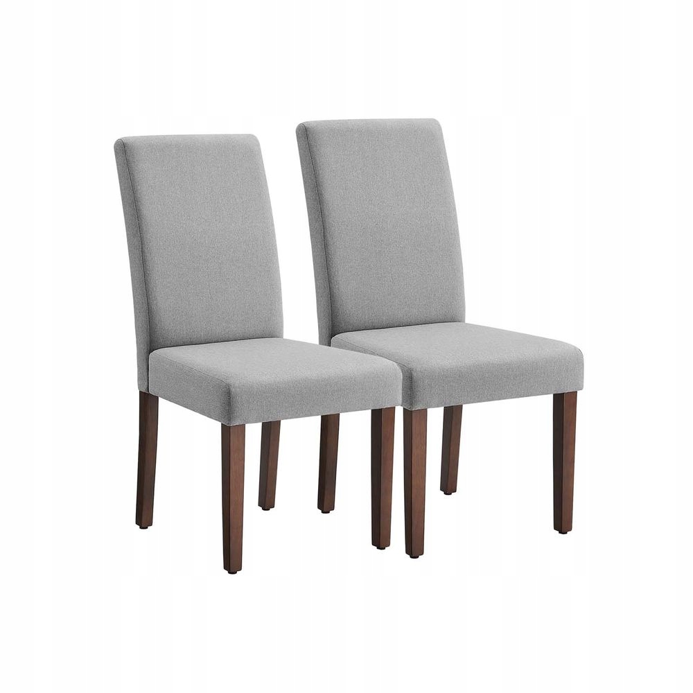 Stoličky Vasagle 2 ks holubov, šedé, Parsons