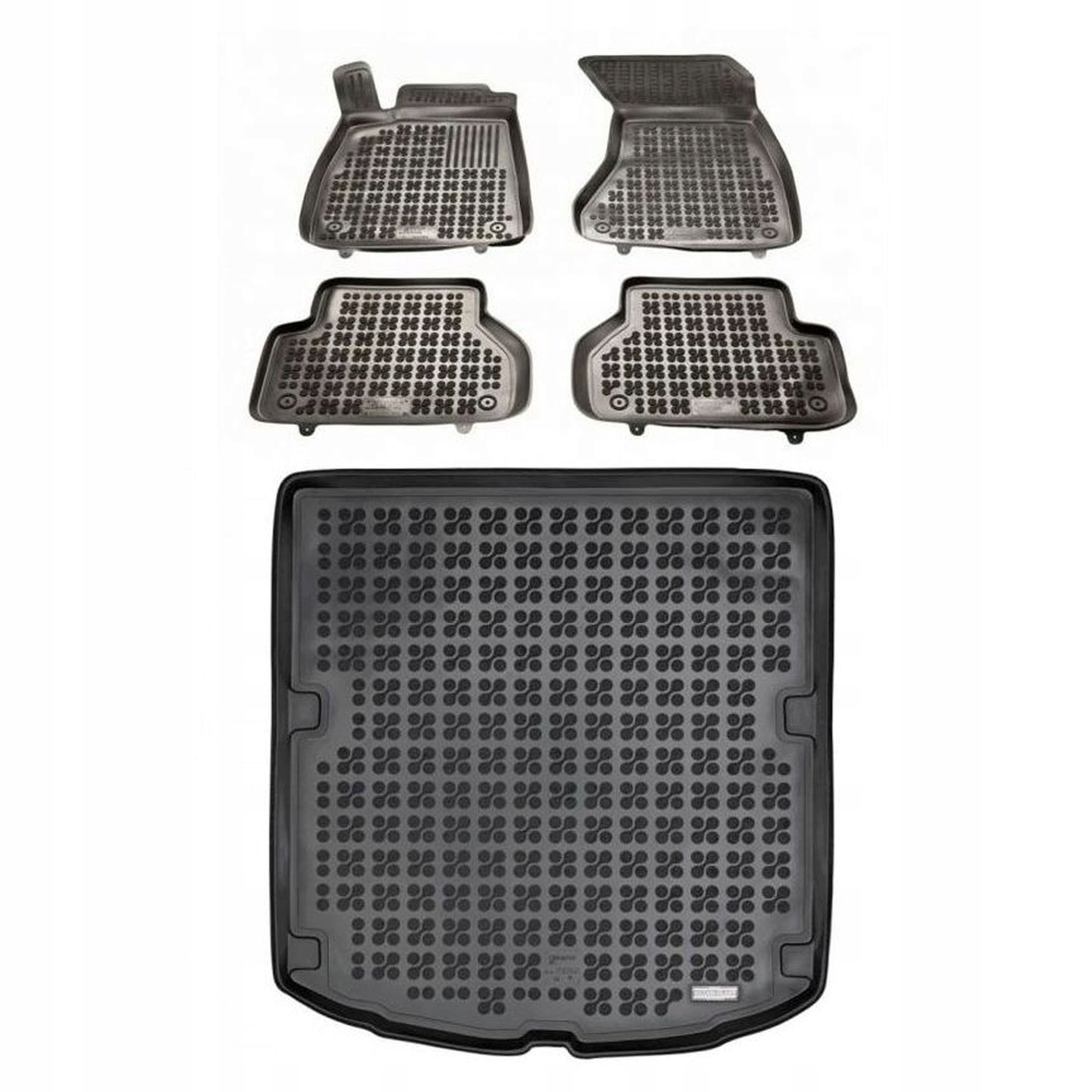 Gumová sada kobercov a rohoží Audi A5 II od roku 2016