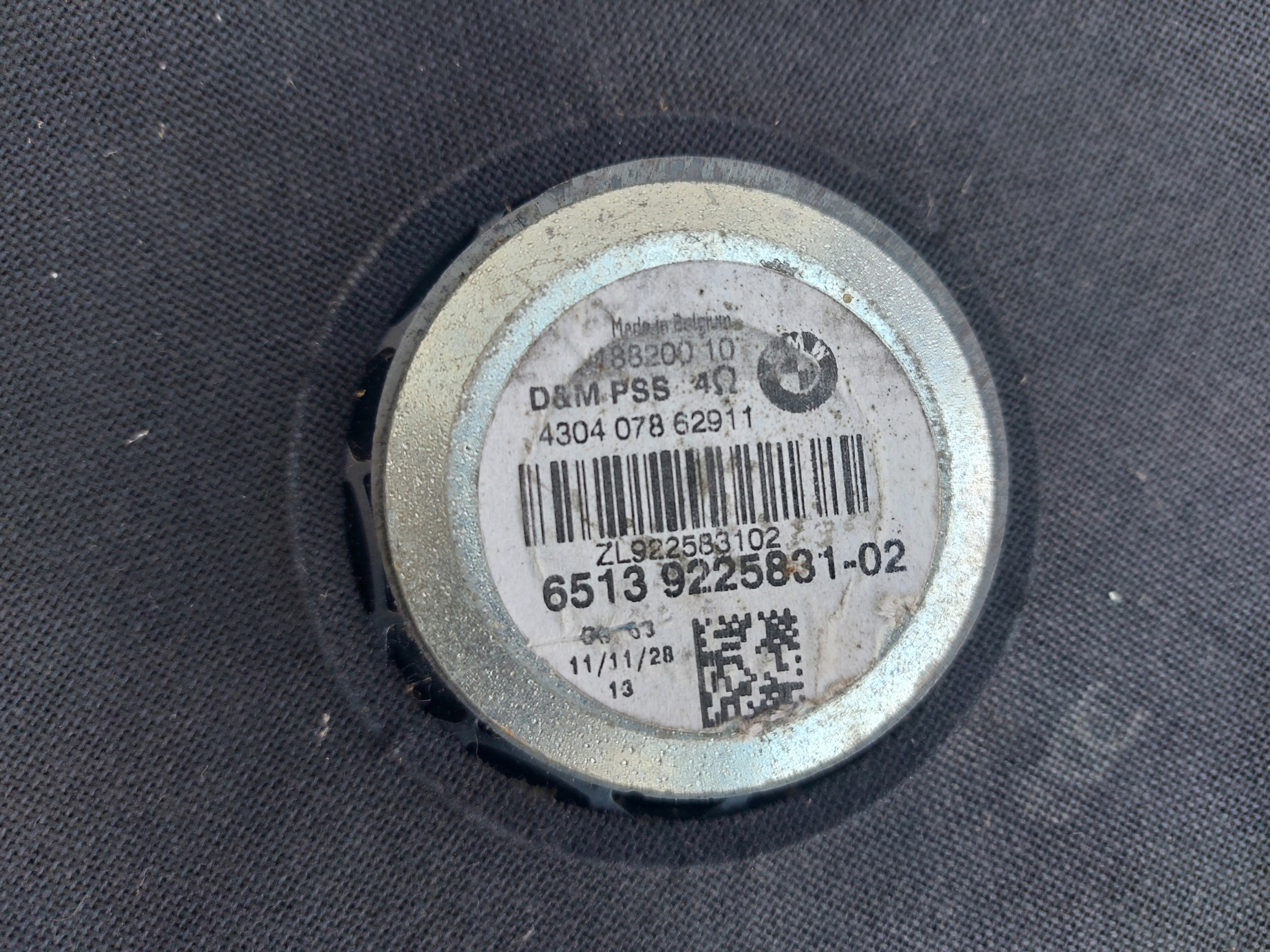 speaker niskotonowy BMW f07 gt5