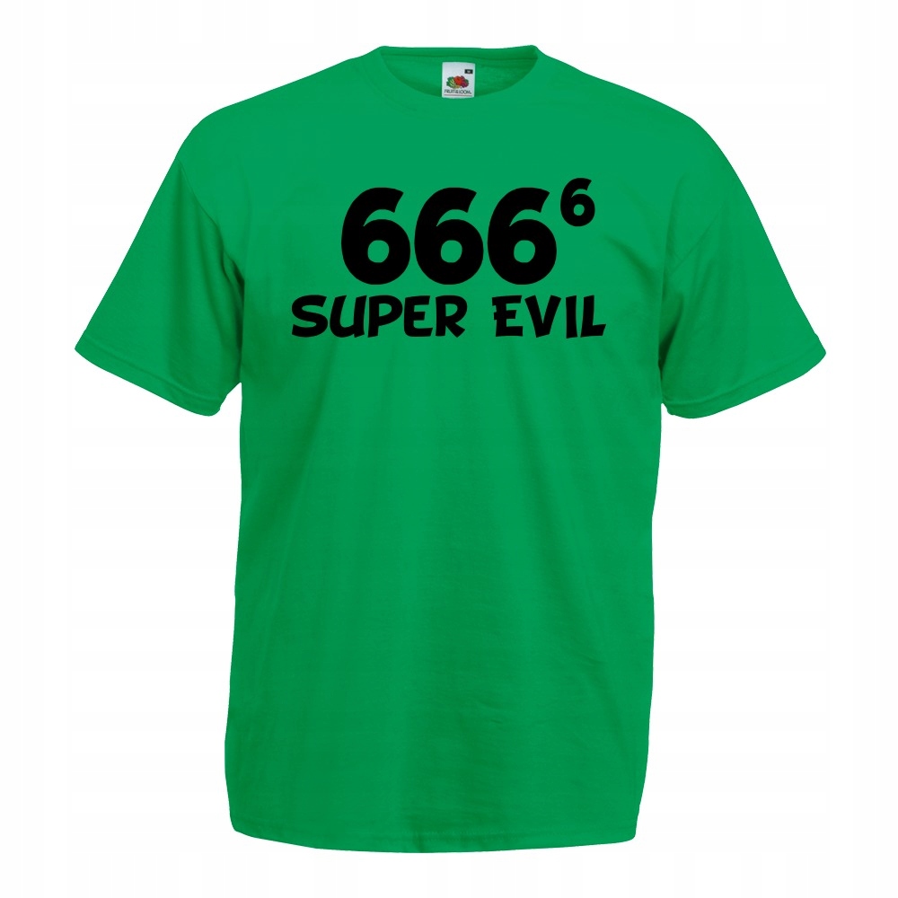 

Koszulka śmieszna 666 evil diabeł prezent XL