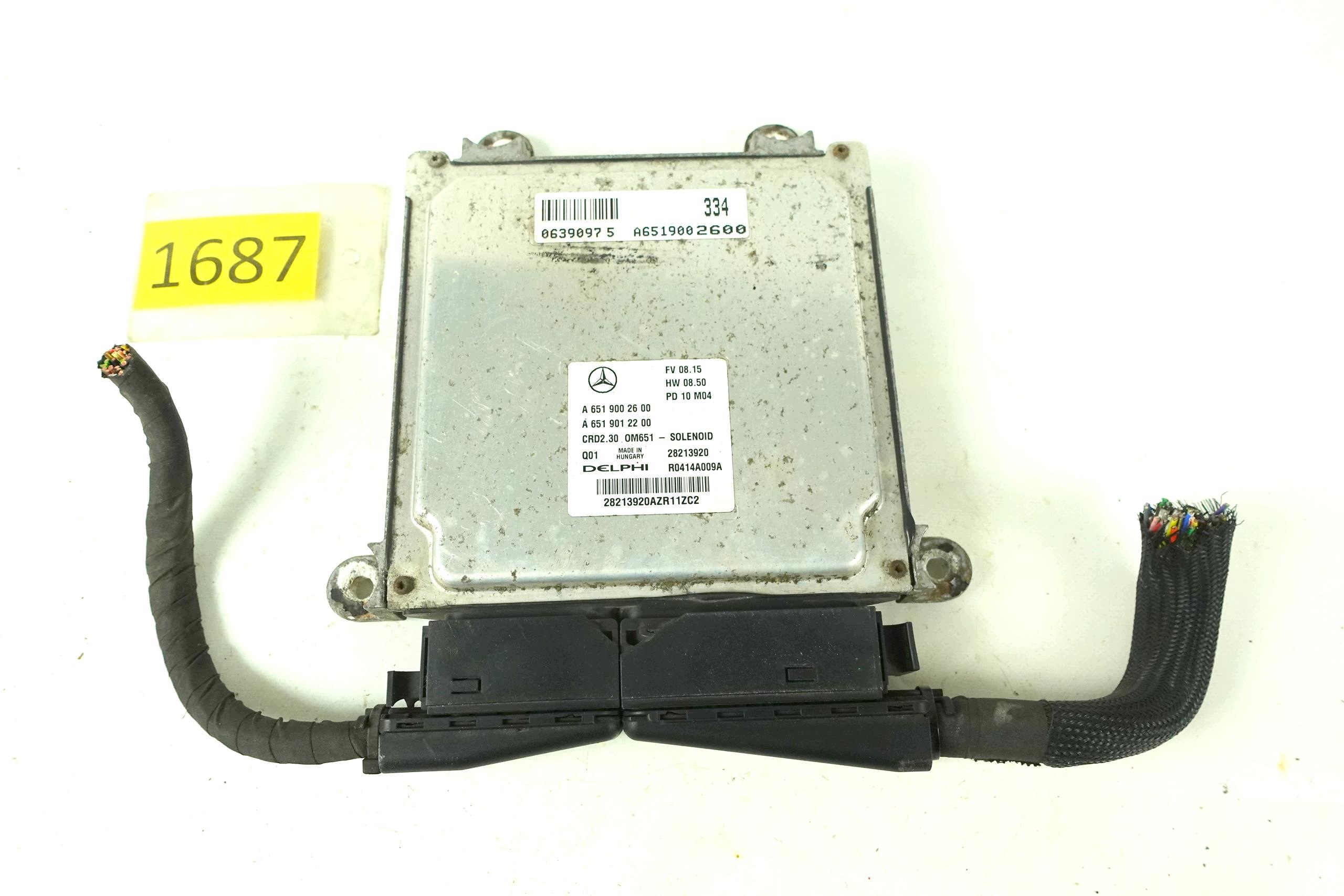 computer motore MERCEDES SPRINTER 906 W906 2.2 CDI A6519002600 A6519012200